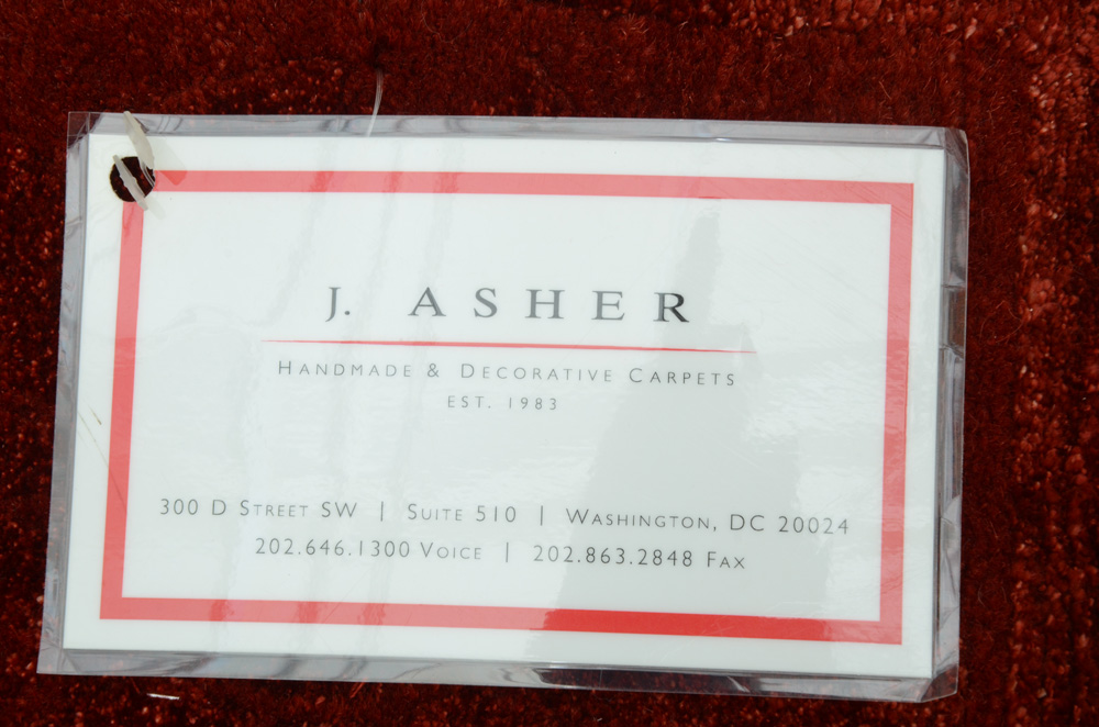 Tufenkian Tibetan Shakti Hand Knotted Wool and Silk Accent Rug