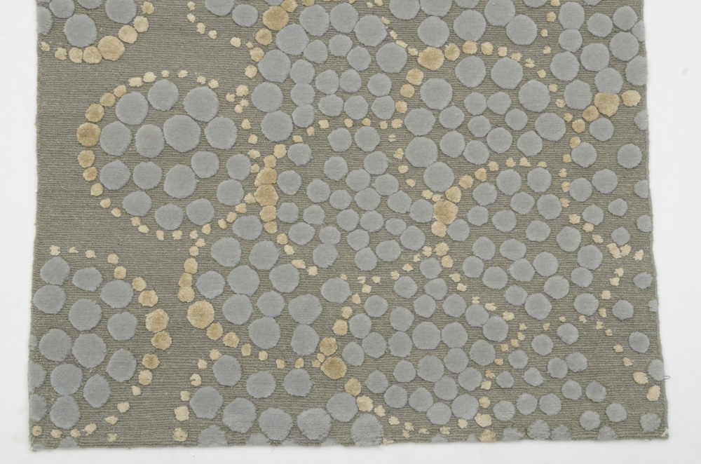 Tufenkian Tibetan Shakti Hand Knotted Wool and Silk Accent Rug