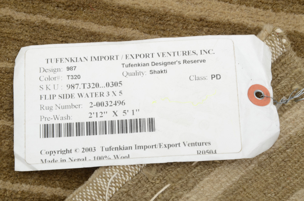 Tufenkian Tibetan Shakti Hand Knotted Wool Accent Rug