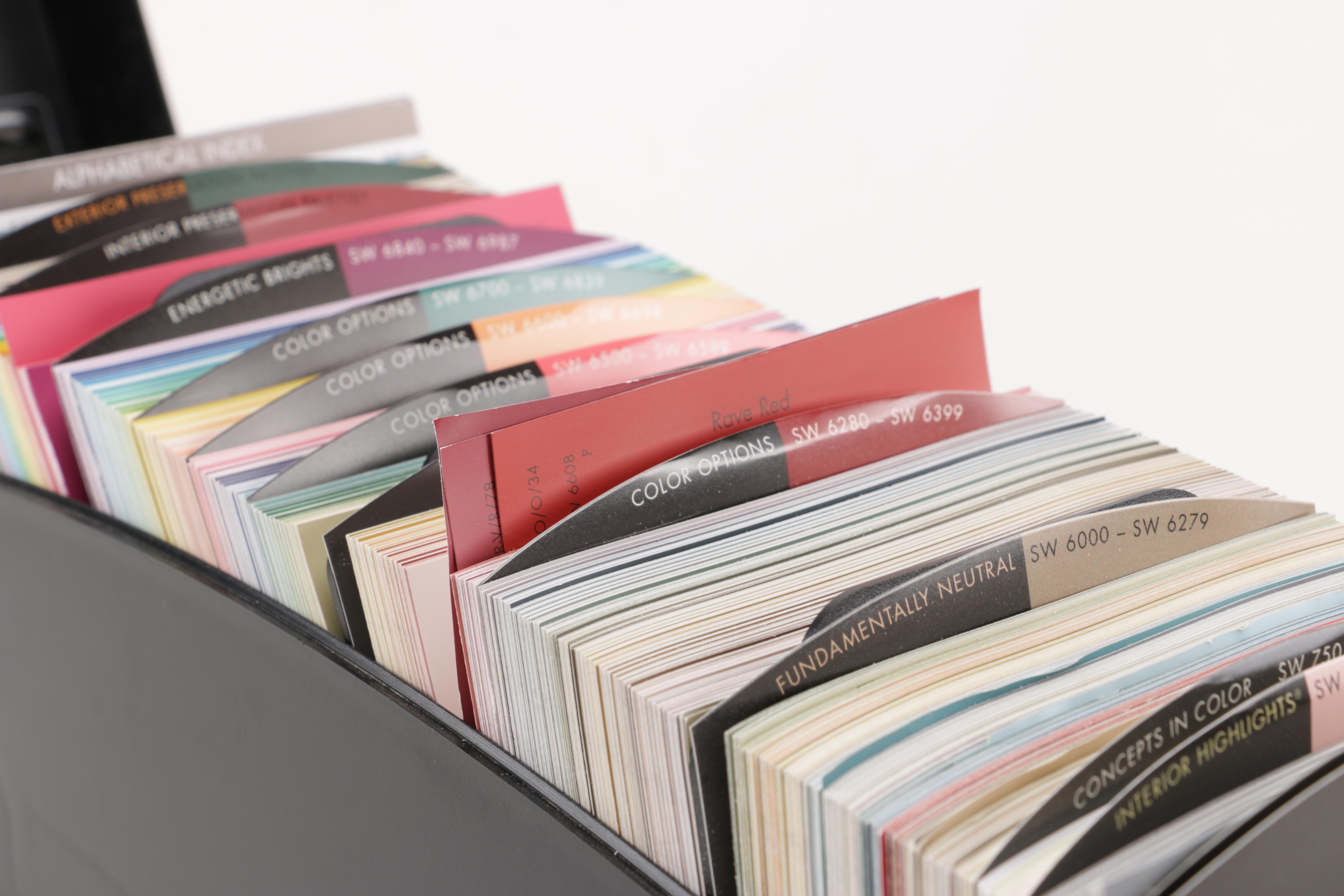 Sherman Williams Color Sample Box