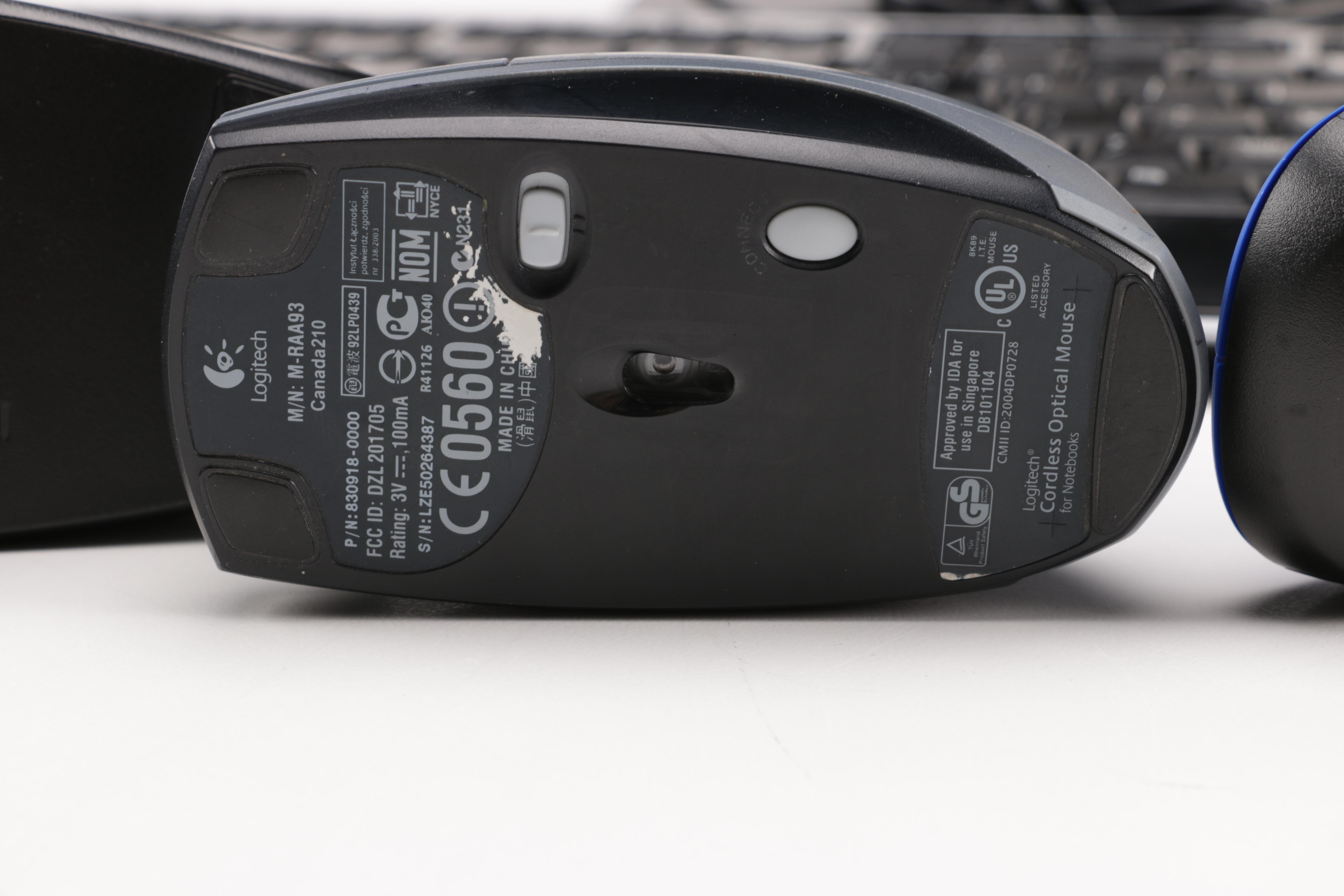 Flat Screen Dell Monitor, HP Keyboard and Other Computer Accessories