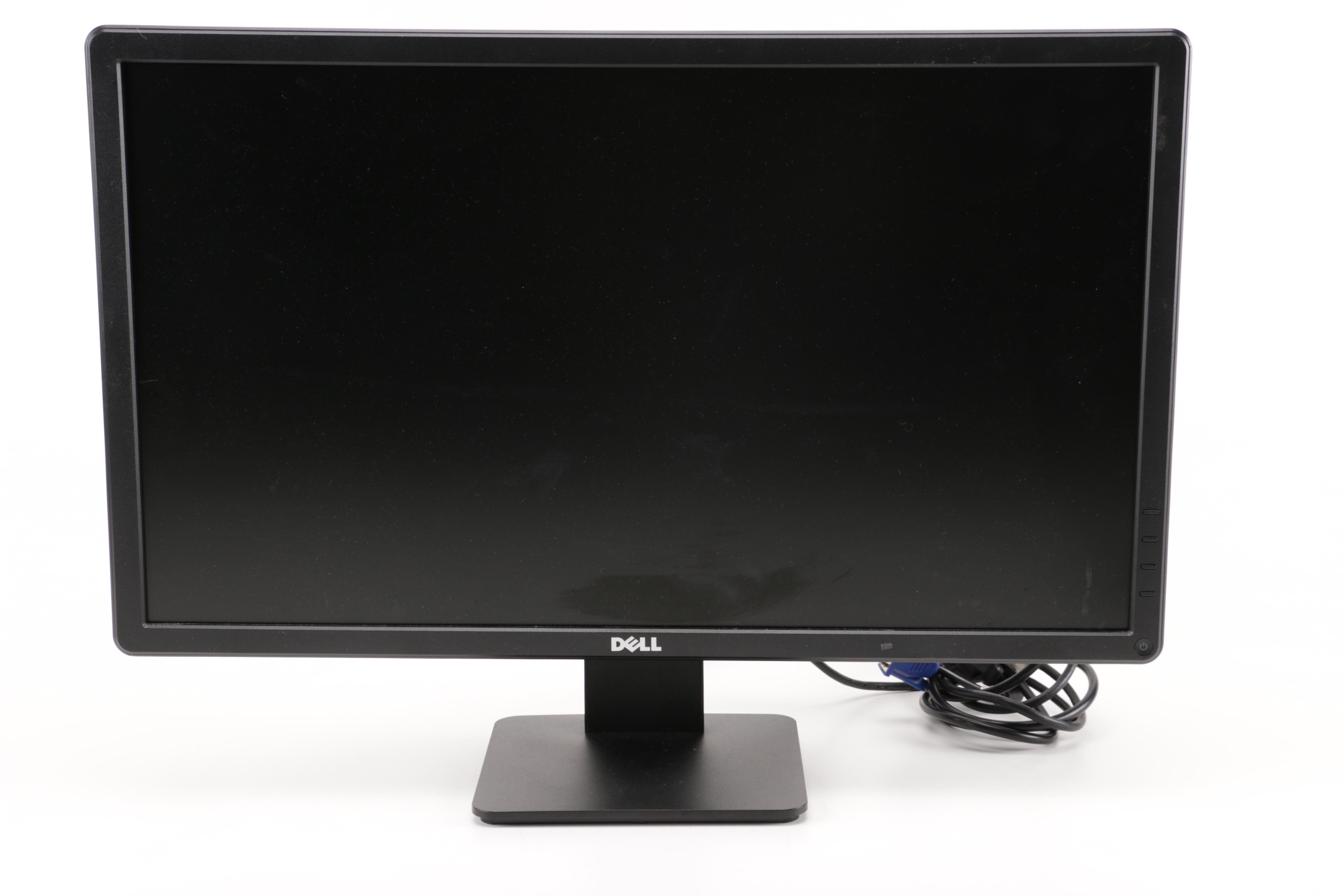 Flat Screen Dell Monitor, HP Keyboard and Other Computer Accessories