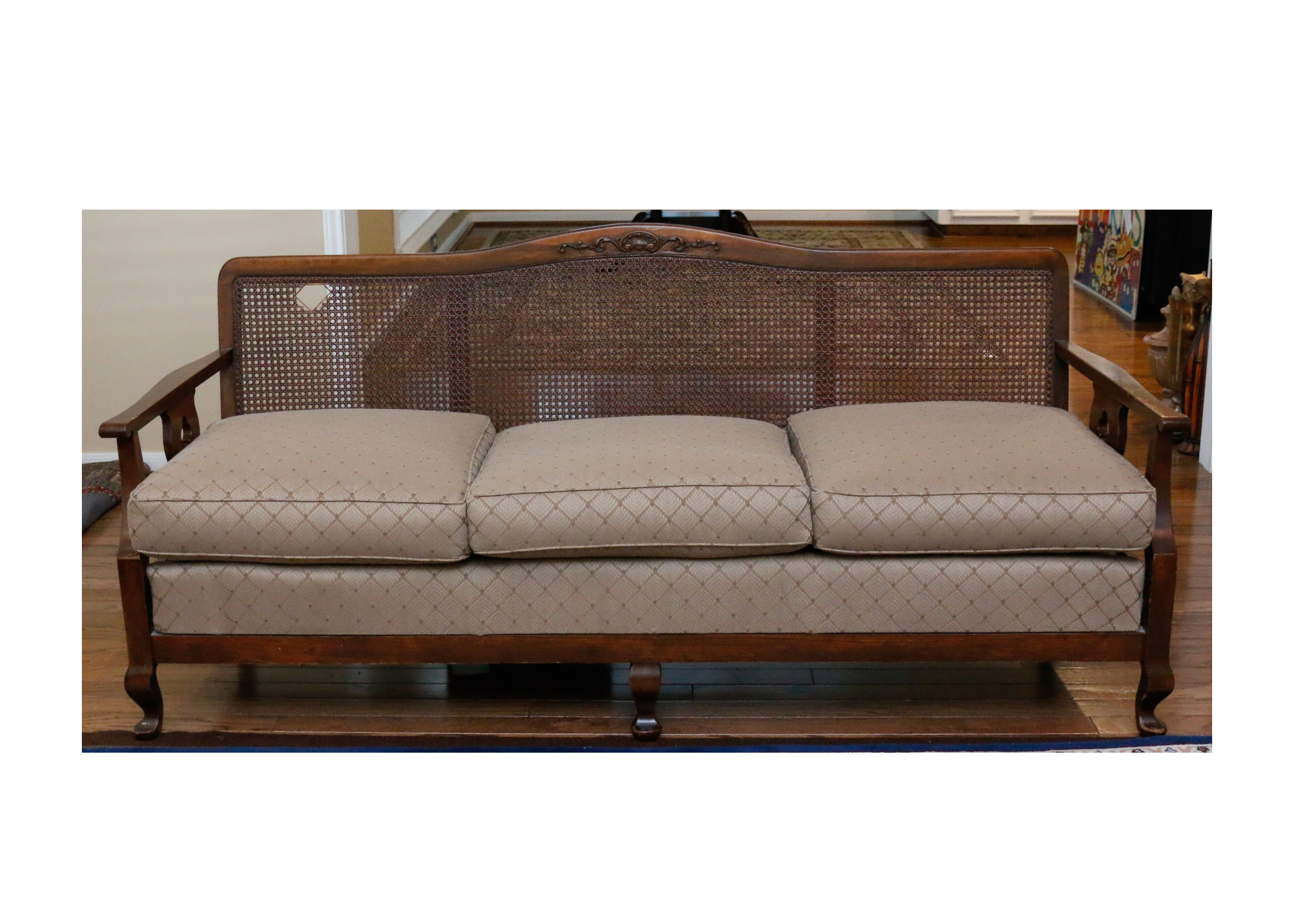 Vintage Full Size Sofa