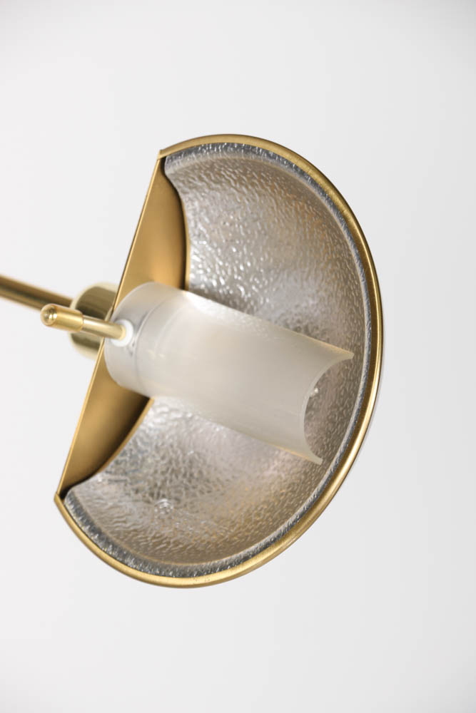 Holtkoetter Brass Double Pharmacy Floor Lamp