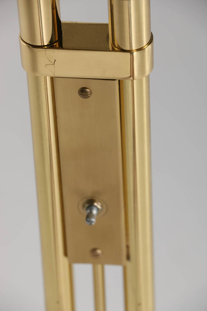 Holtkoetter Brass Double Pharmacy Floor Lamp