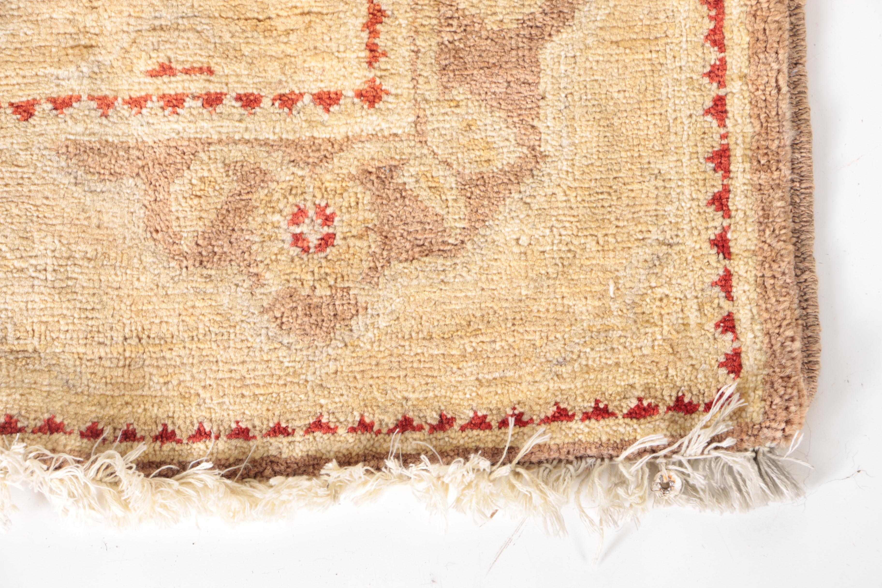 Vintage Hand-Knotted Safavieh Wool Area Rug