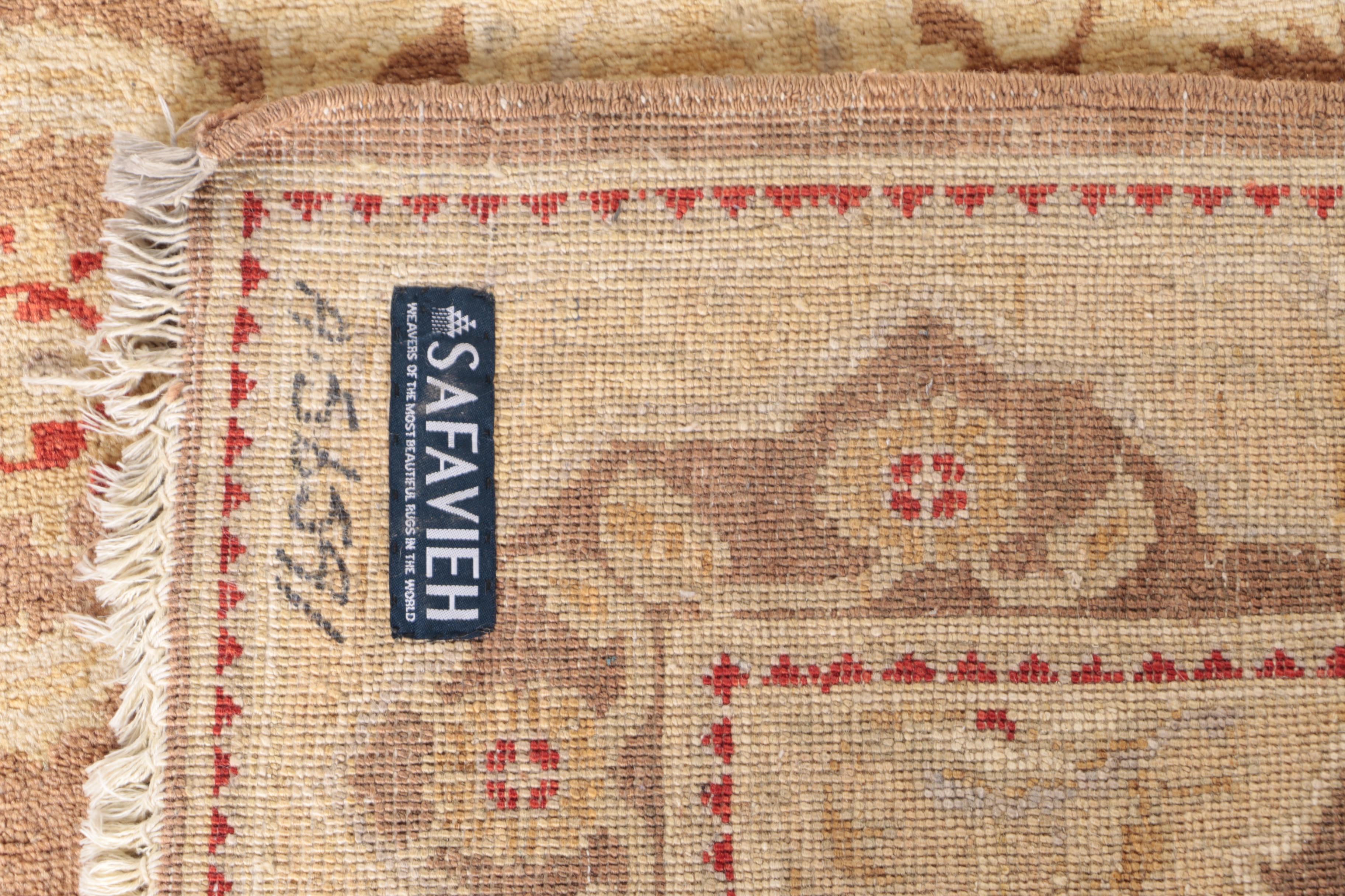 Vintage Hand-Knotted Safavieh Wool Area Rug