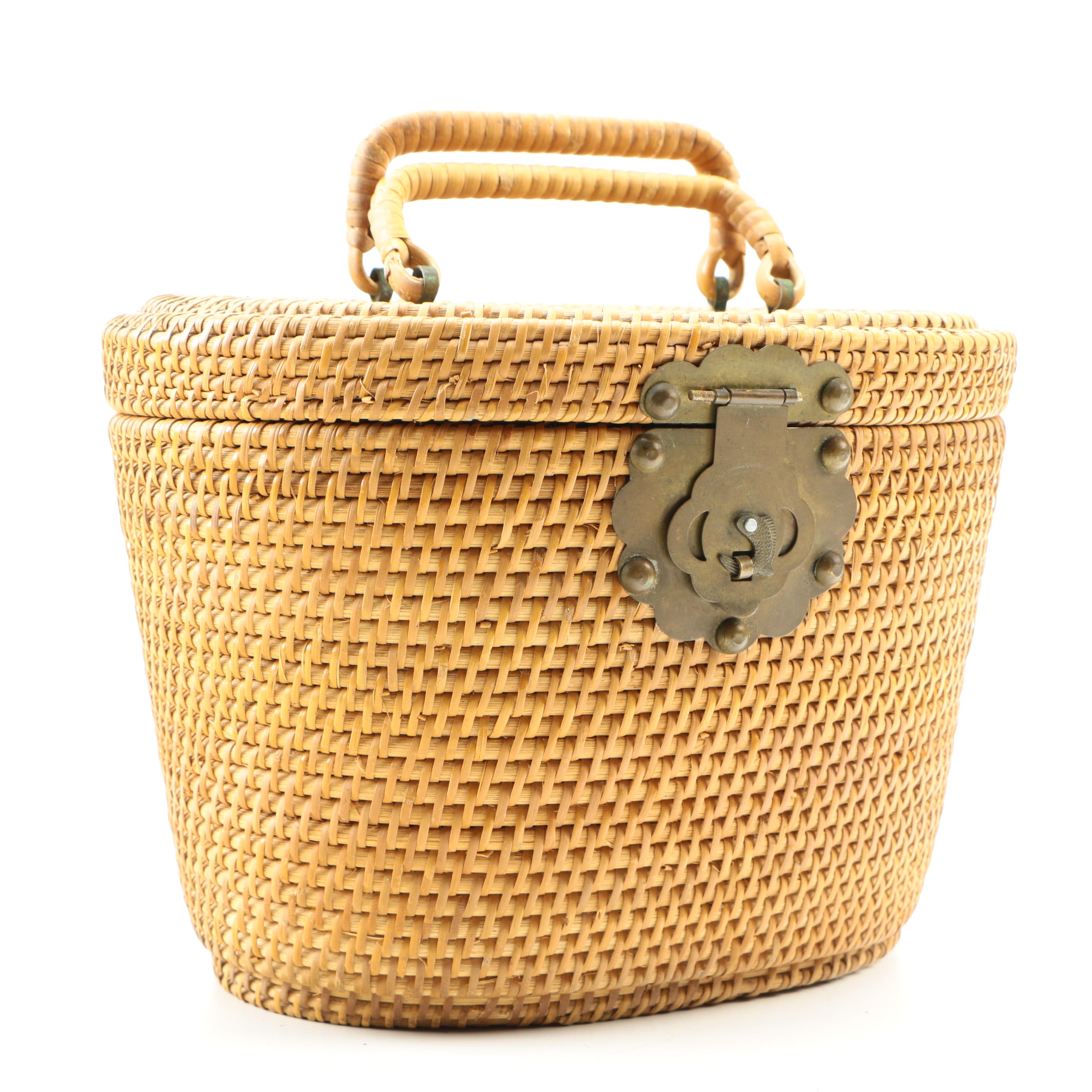 Wicker Fishing Creel