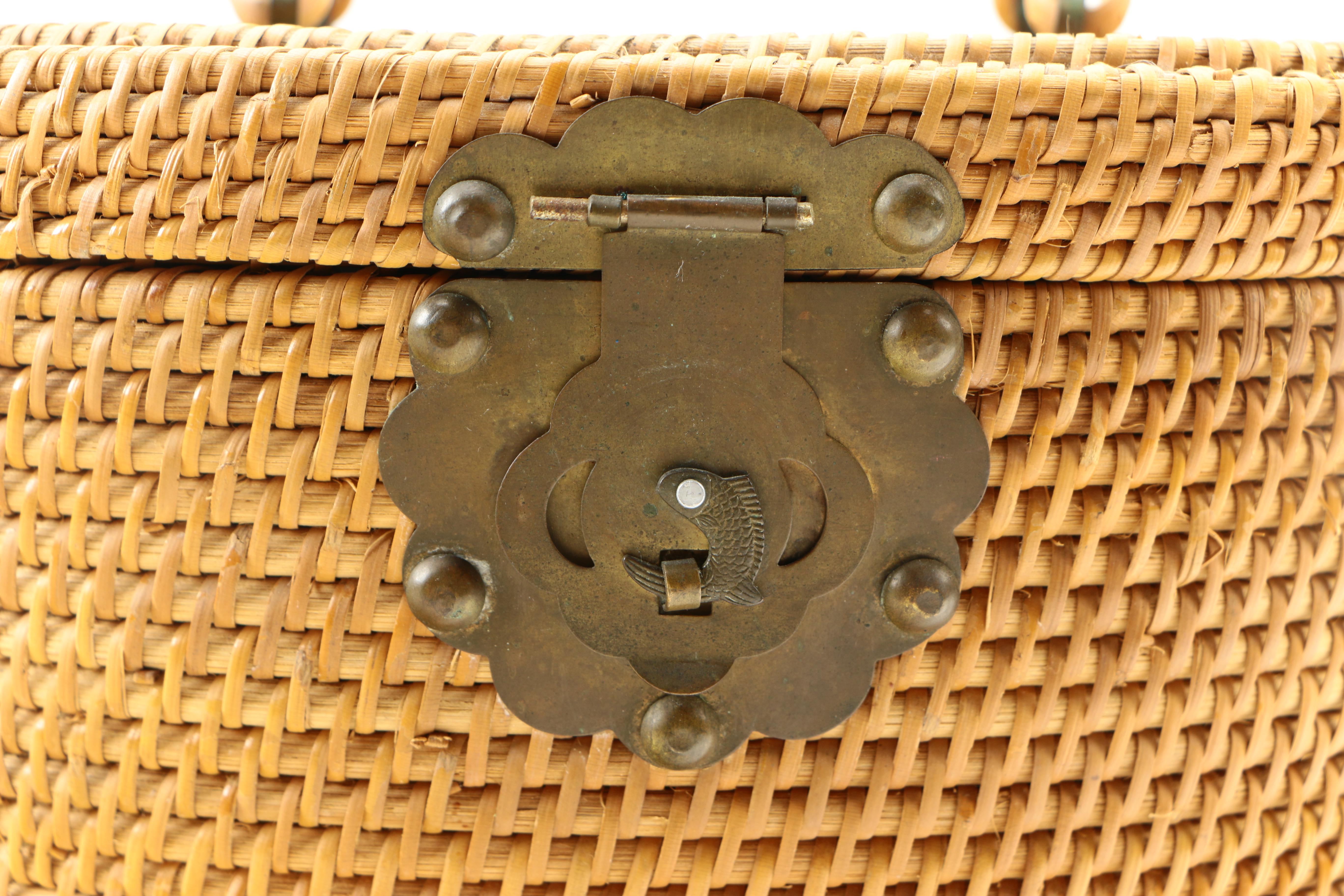 Wicker Fishing Creel