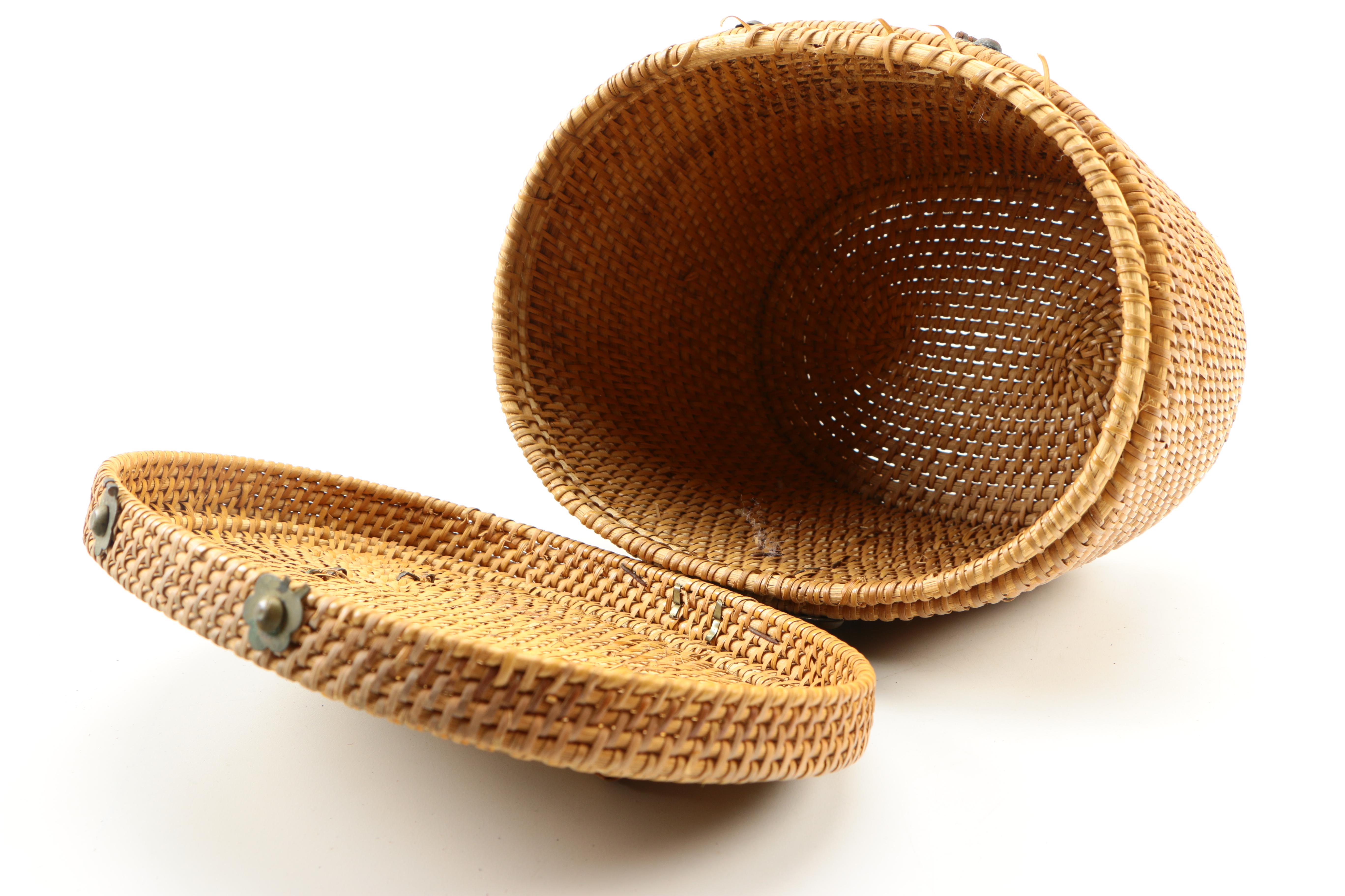 Wicker Fishing Creel