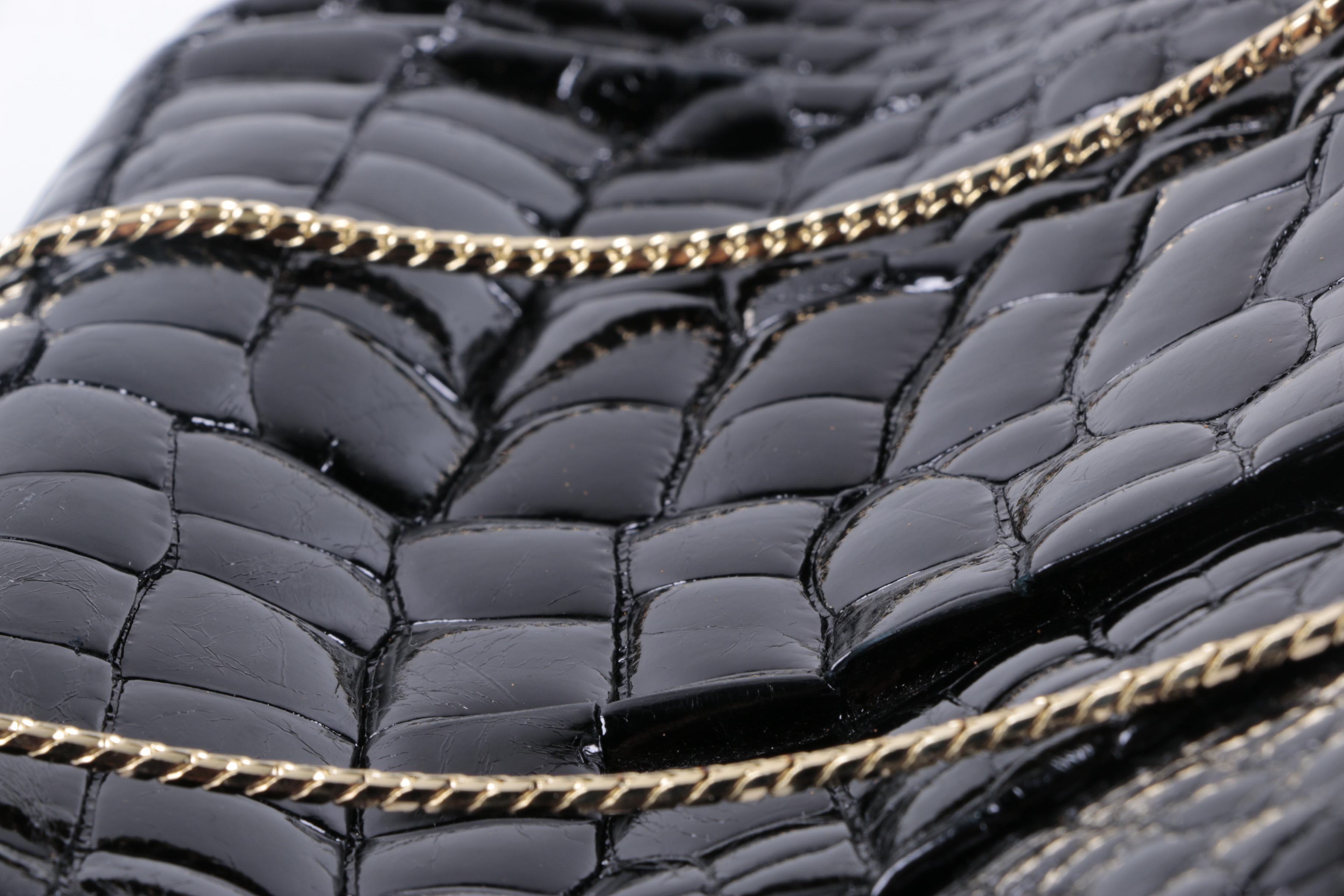 Judith Leiber Alligator Evening Bag