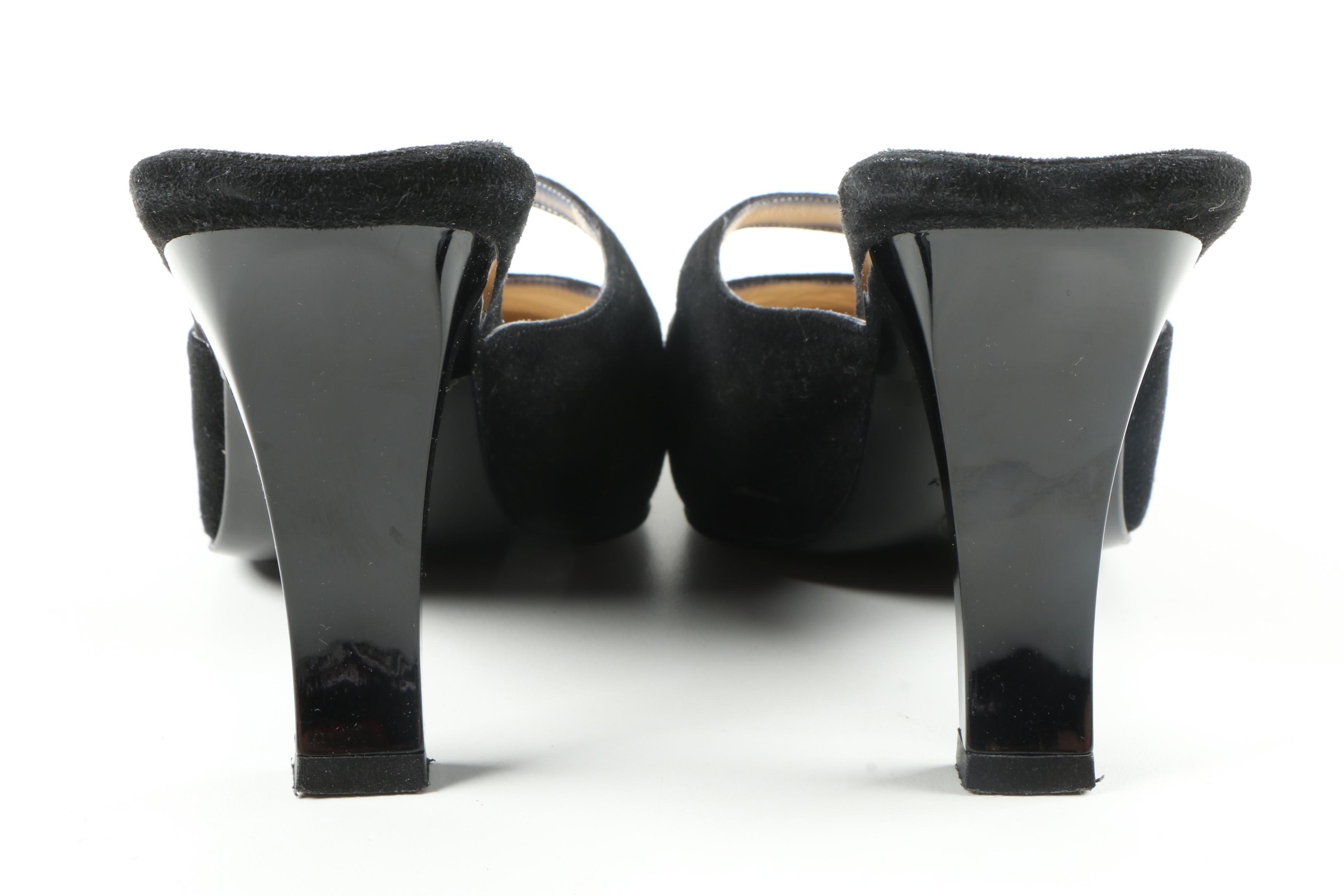 Chanel Mary Jane Mules