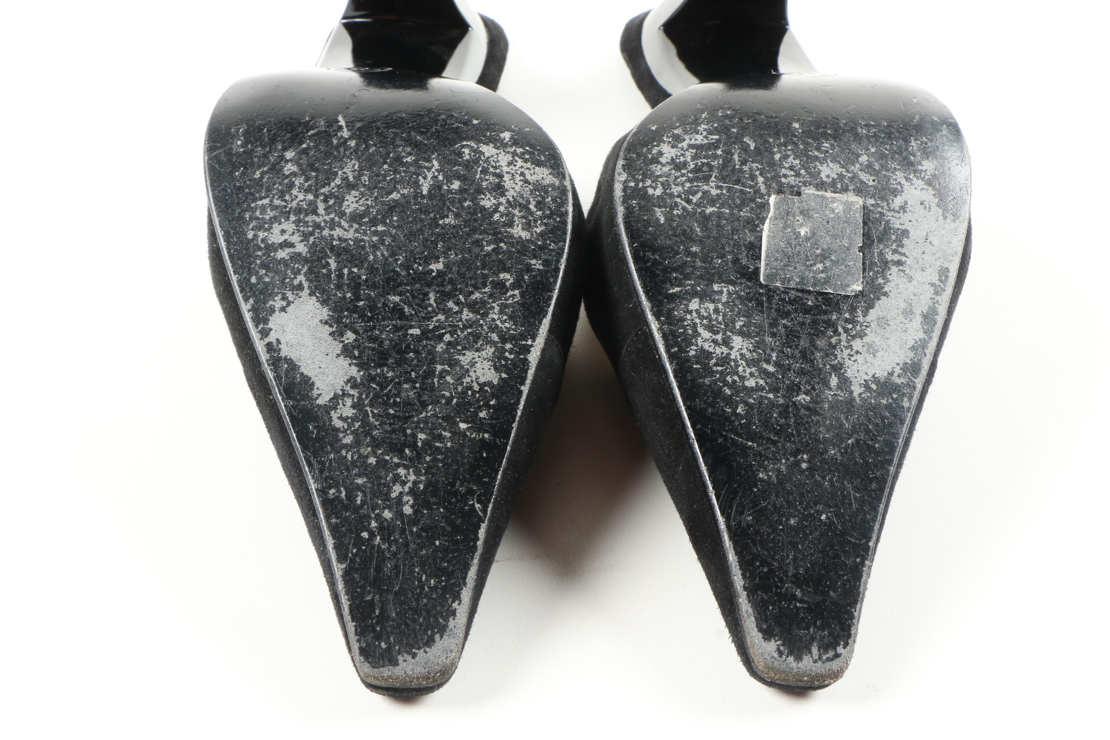 Chanel Mary Jane Mules