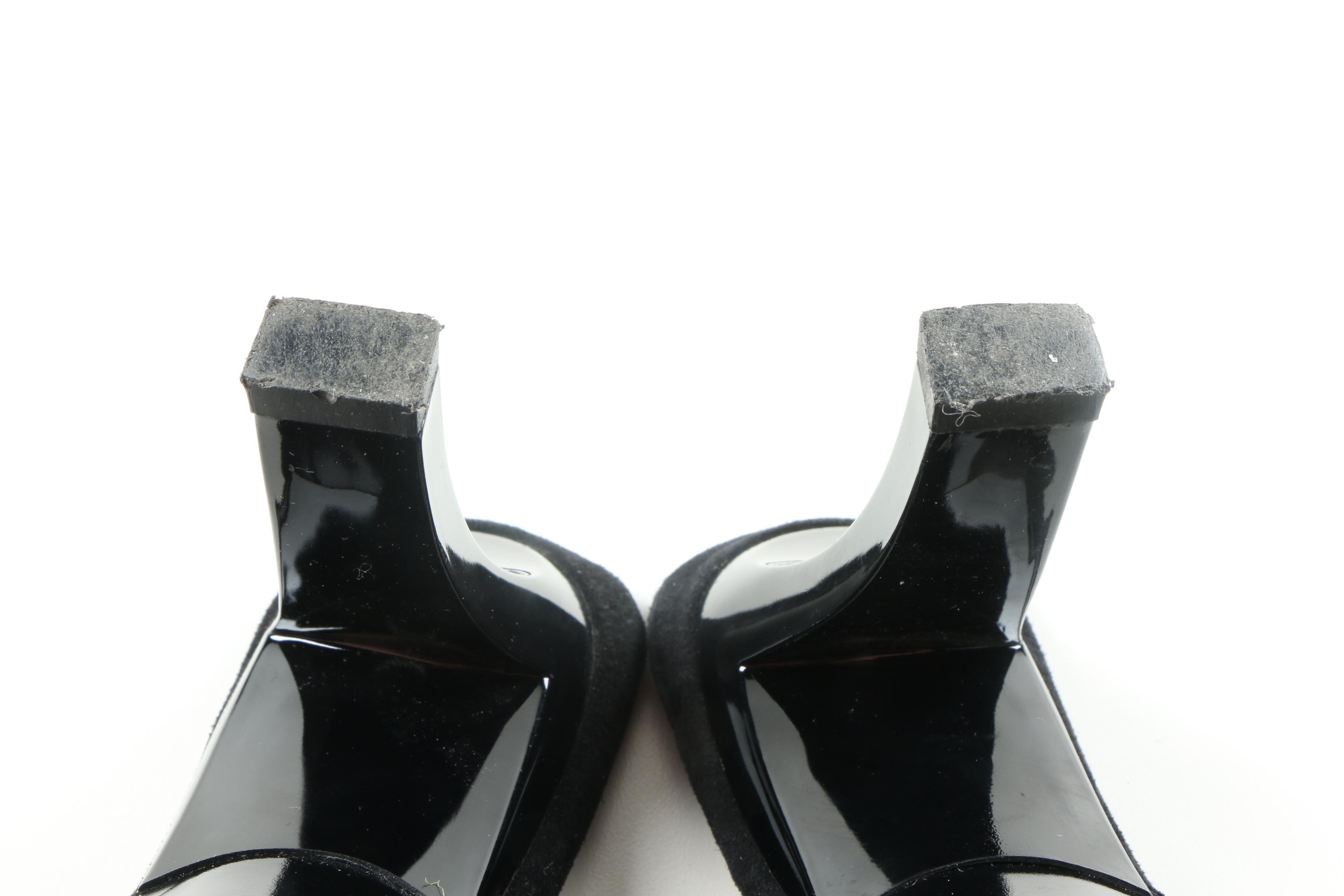 Chanel Mary Jane Mules