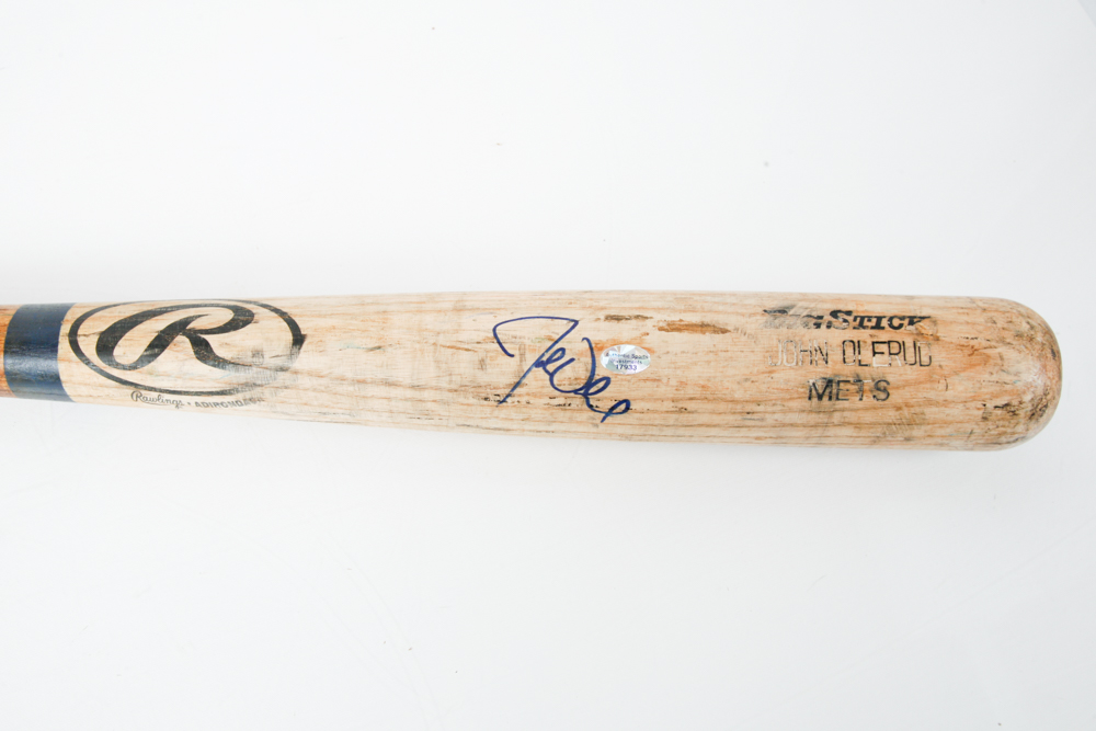 John Olerud 1999 Game Used Bat with COA