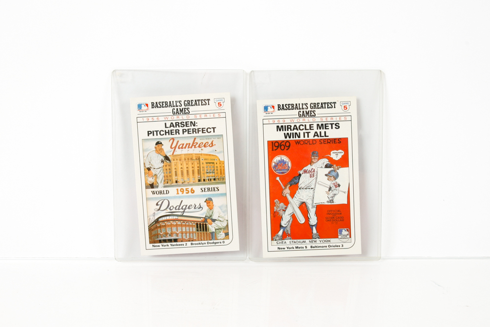 1989 Baseball Talk Collection Oversize Cards