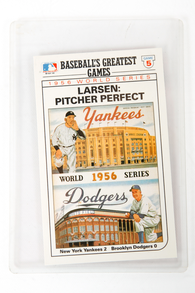 1989 Baseball Talk Collection Oversize Cards