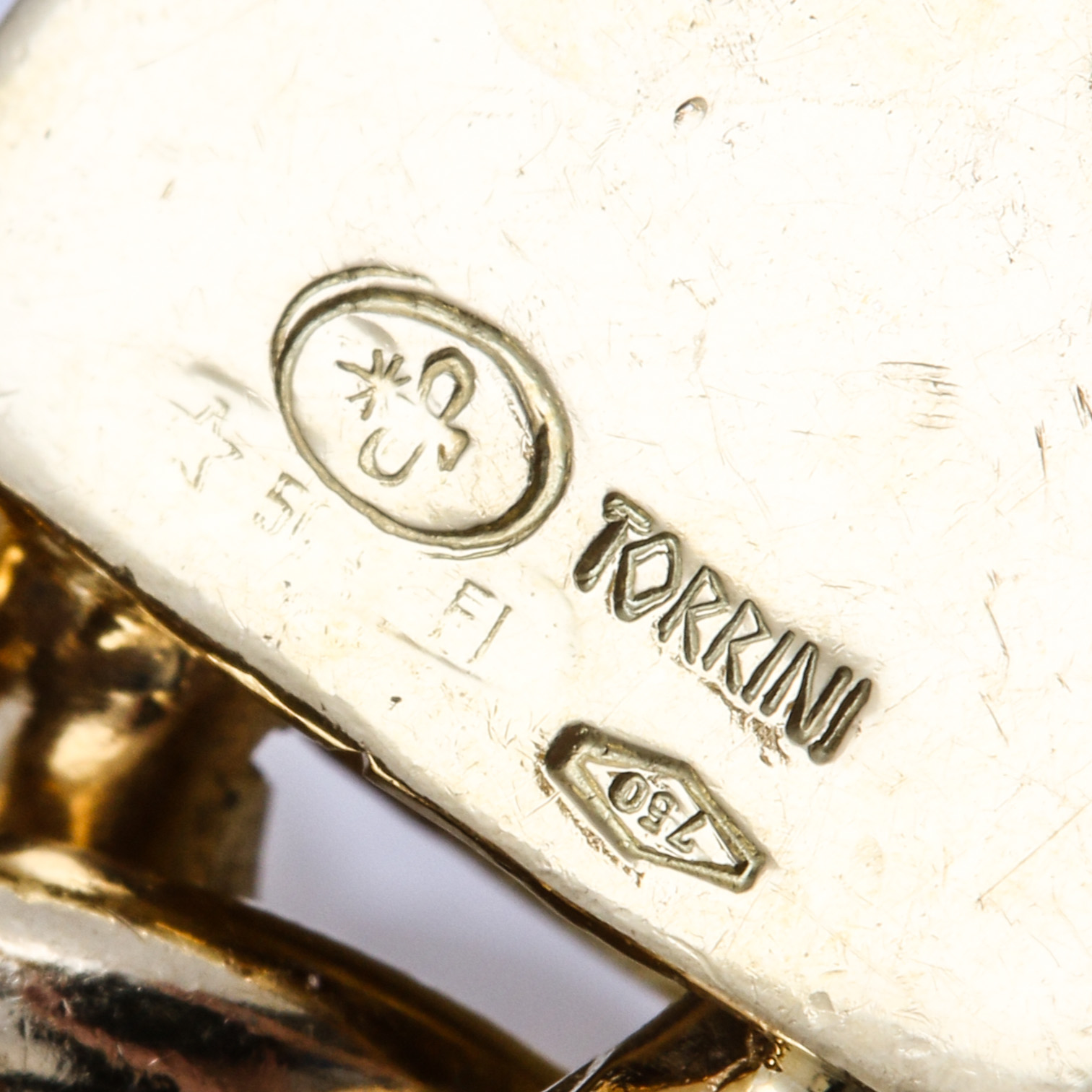 Torinni 18K Yellow Gold Diamond "Insieme" Necklace