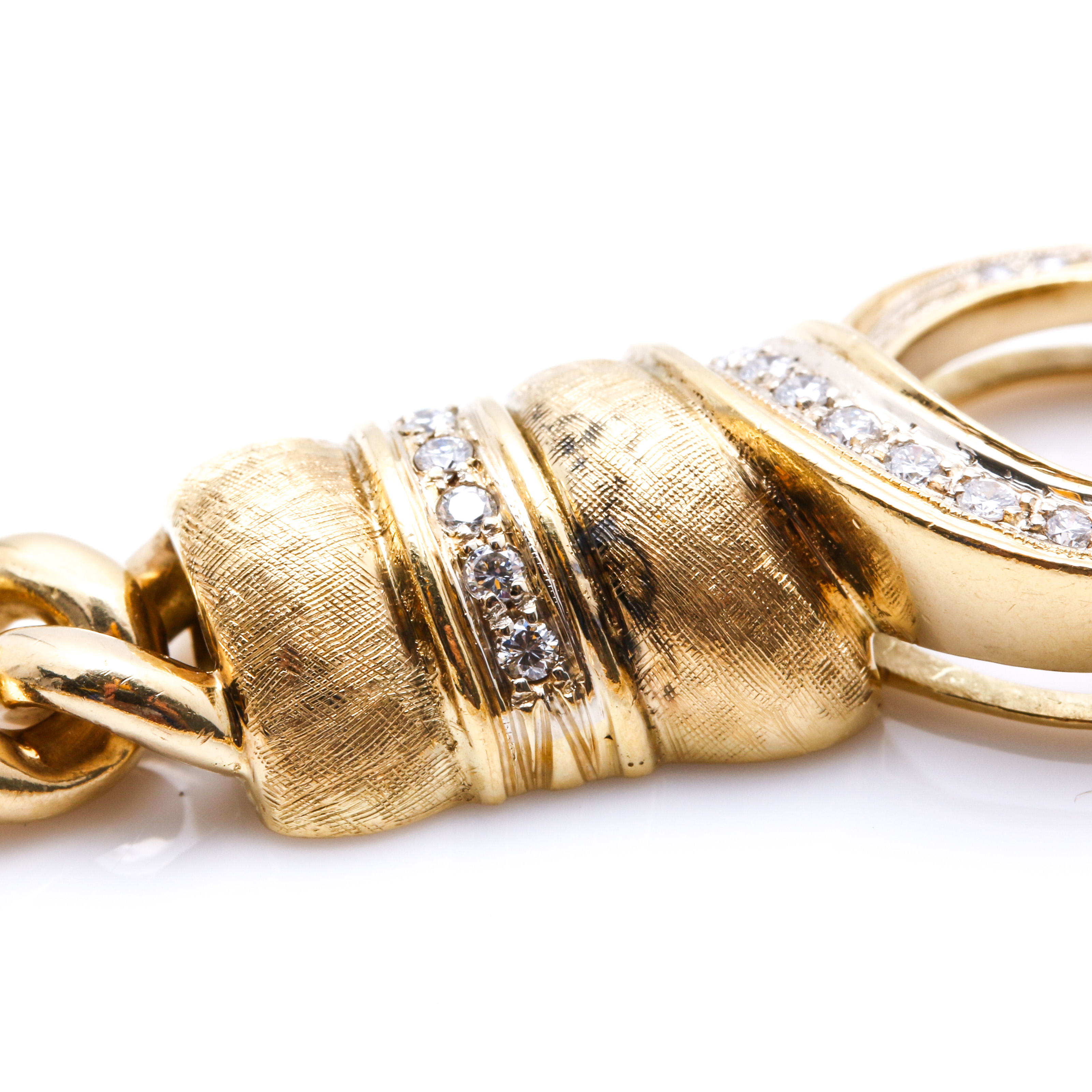 Torinni 18K Yellow Gold Diamond "Insieme" Necklace