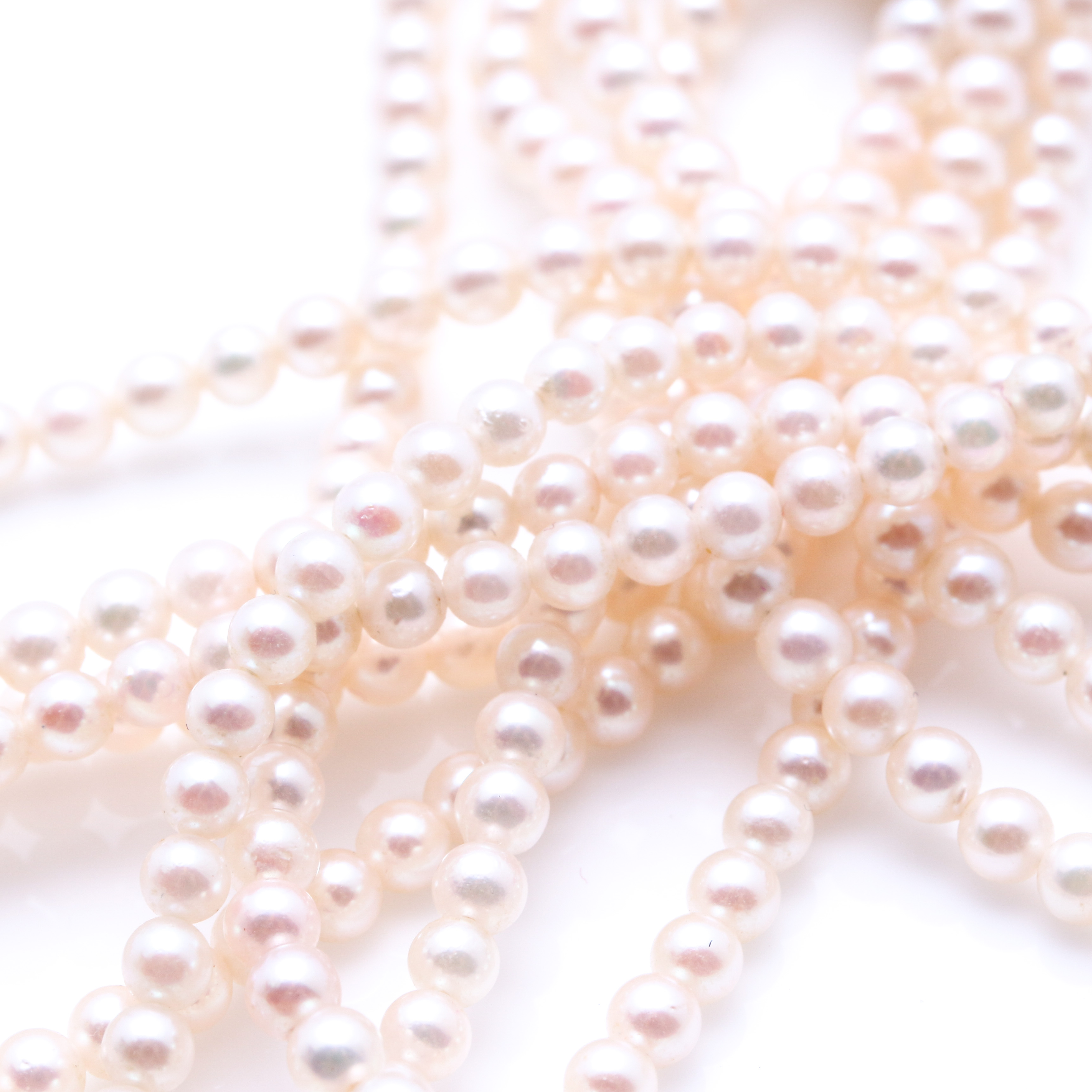 18K Yellow Gold 3.00 CTW Diamond, Amethyst, Pink Sapphire and Pearl Necklace