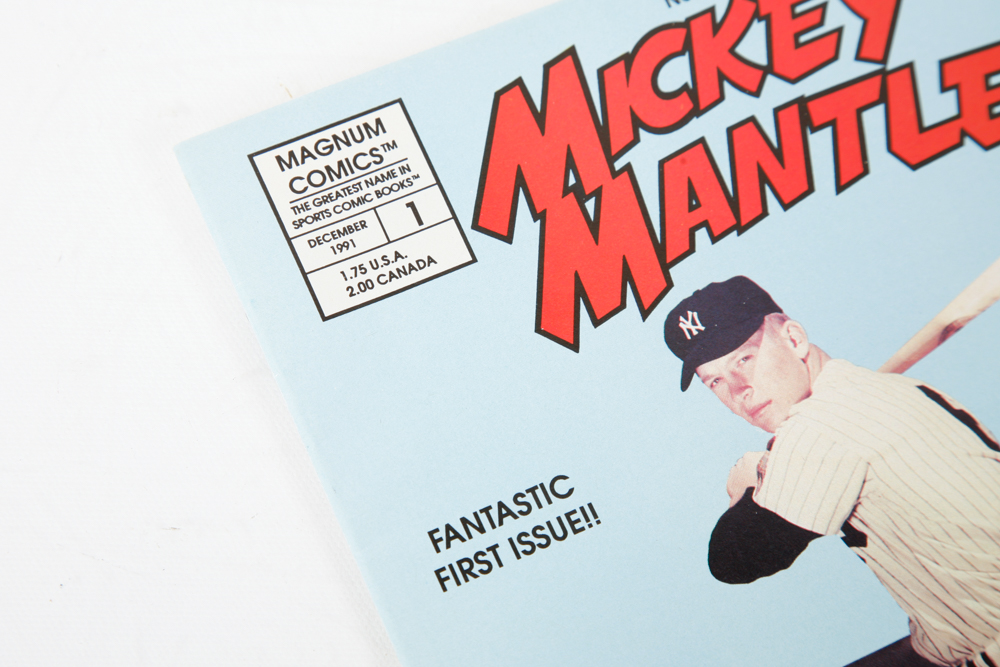 First Edition Mickey Mantle Magnum Comic Book