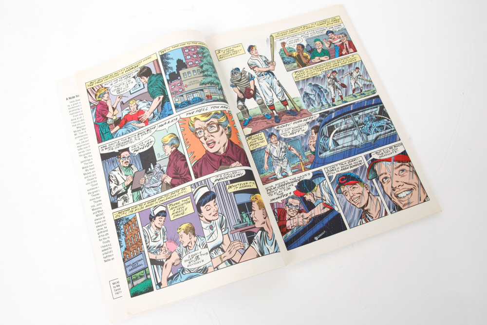 First Edition Mickey Mantle Magnum Comic Book