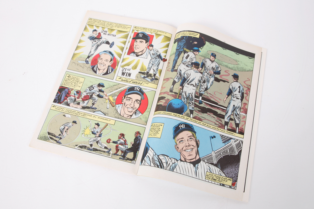 First Edition Mickey Mantle Magnum Comic Book