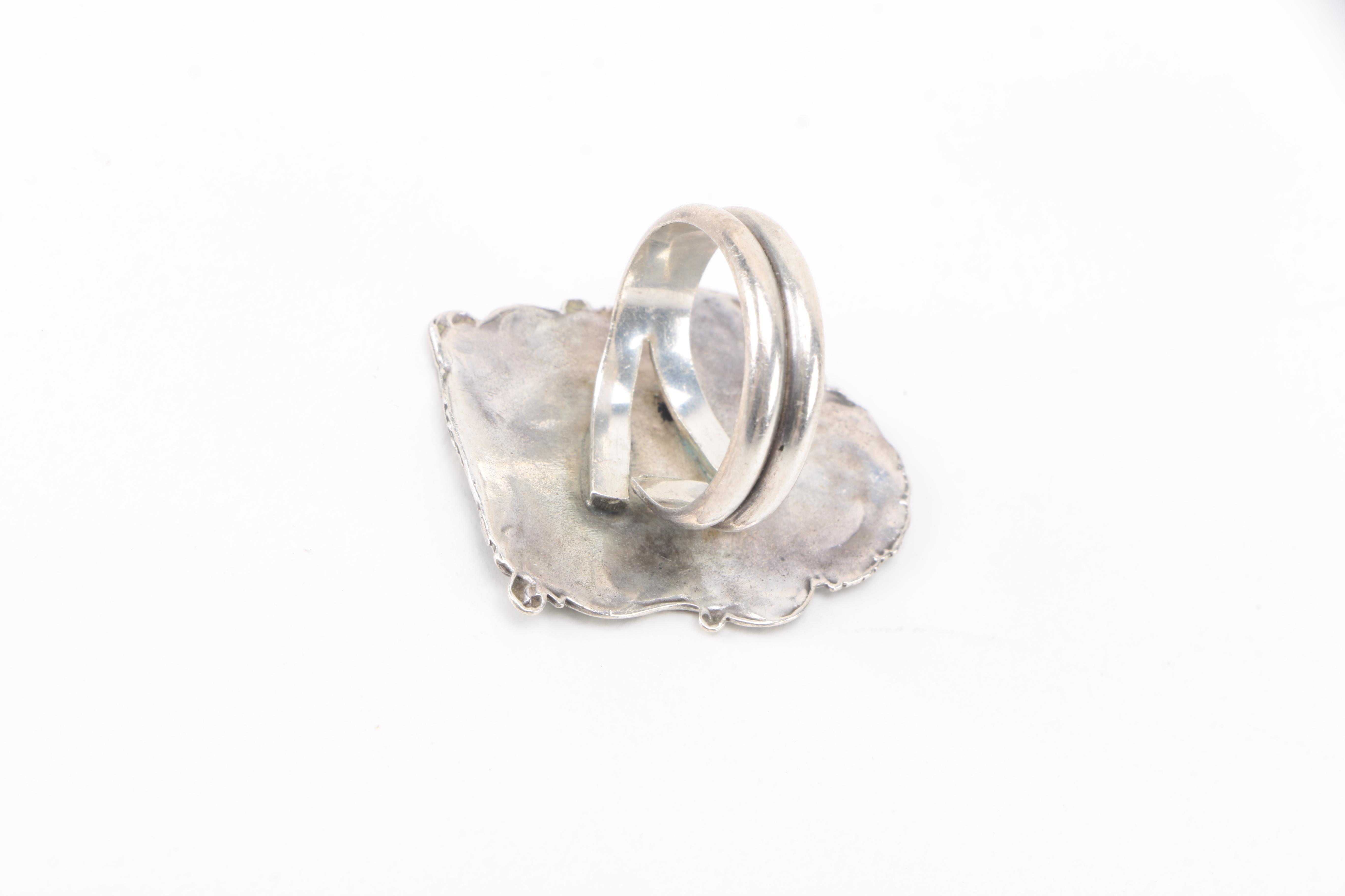 Sterling Silver Jewelry Including a Diamond Bracelet