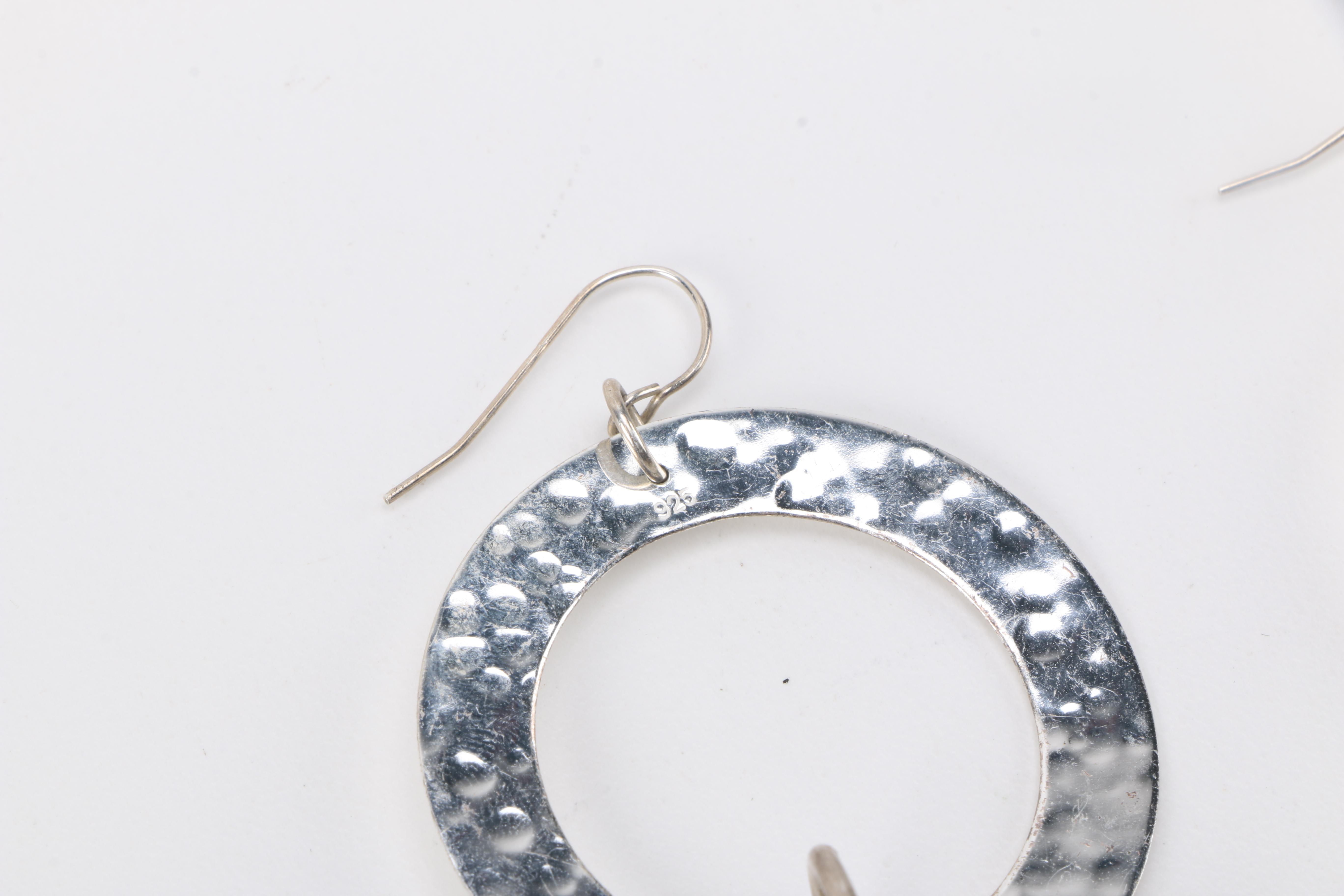 Sterling Silver Jewelry Including a Diamond Bracelet