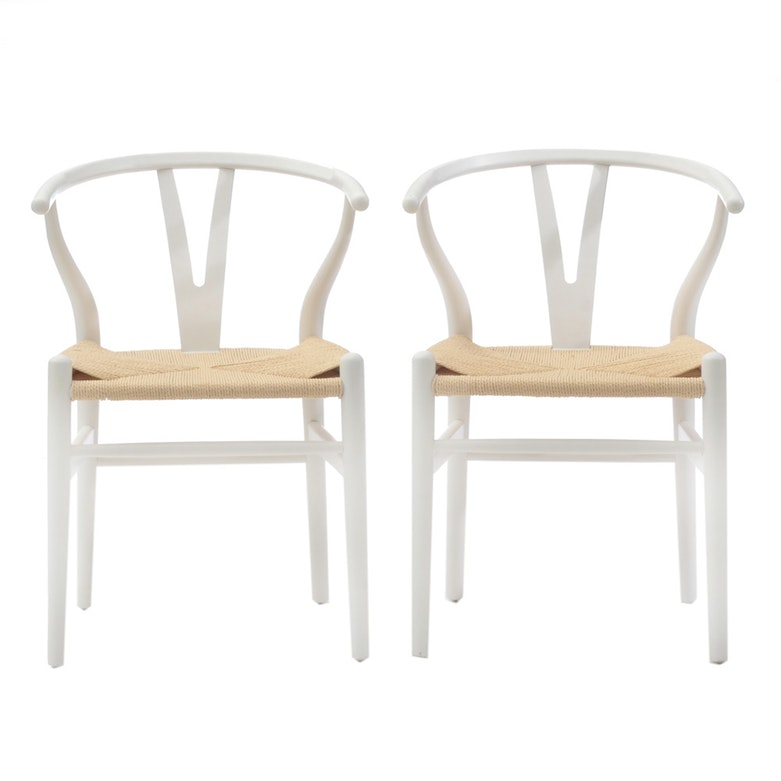 Pair of "Wishbone" Chairs by Edgemod