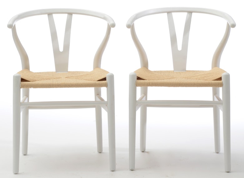 Pair of "Wishbone" Chairs by Edgemod