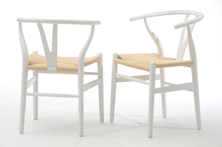 Pair of "Wishbone" Chairs by Edgemod