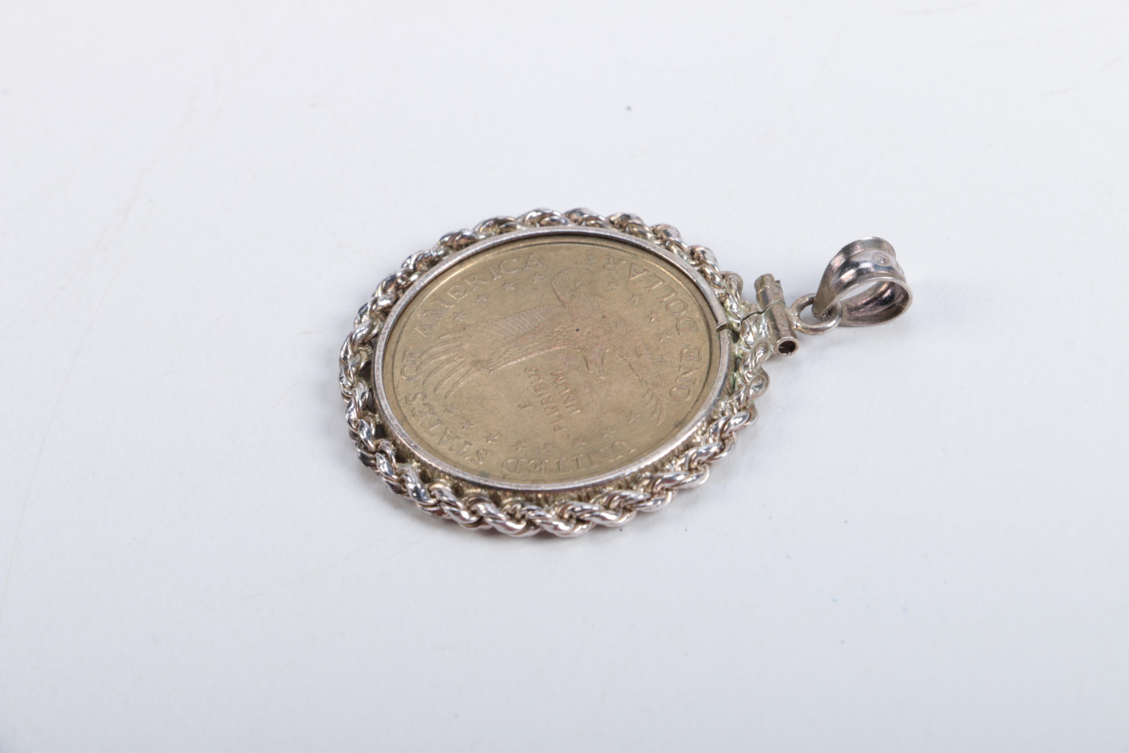 Coin Jewelry Including Silver Components