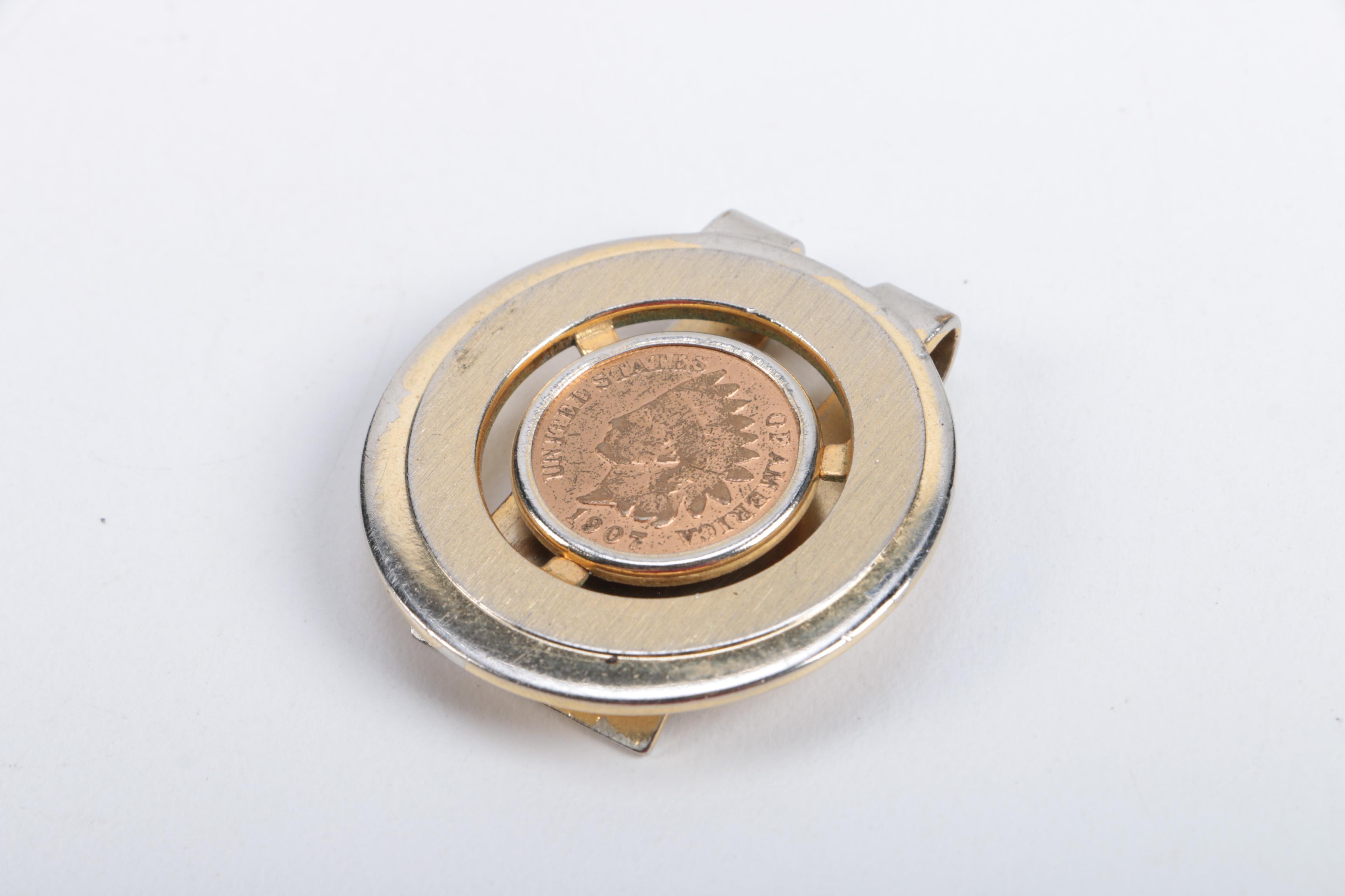 Coin Jewelry Including Silver Components