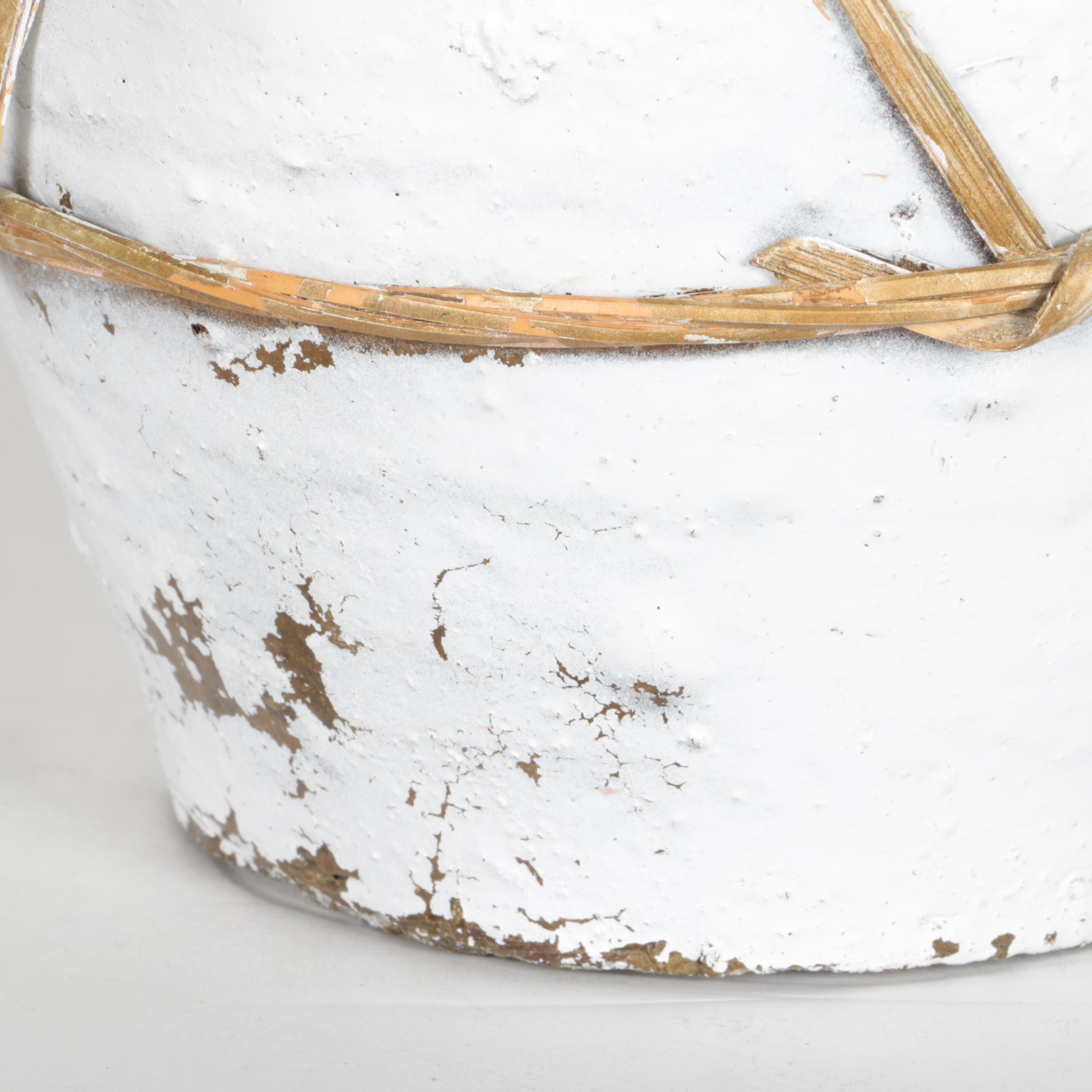 Faux Floral Arrangement and Vase