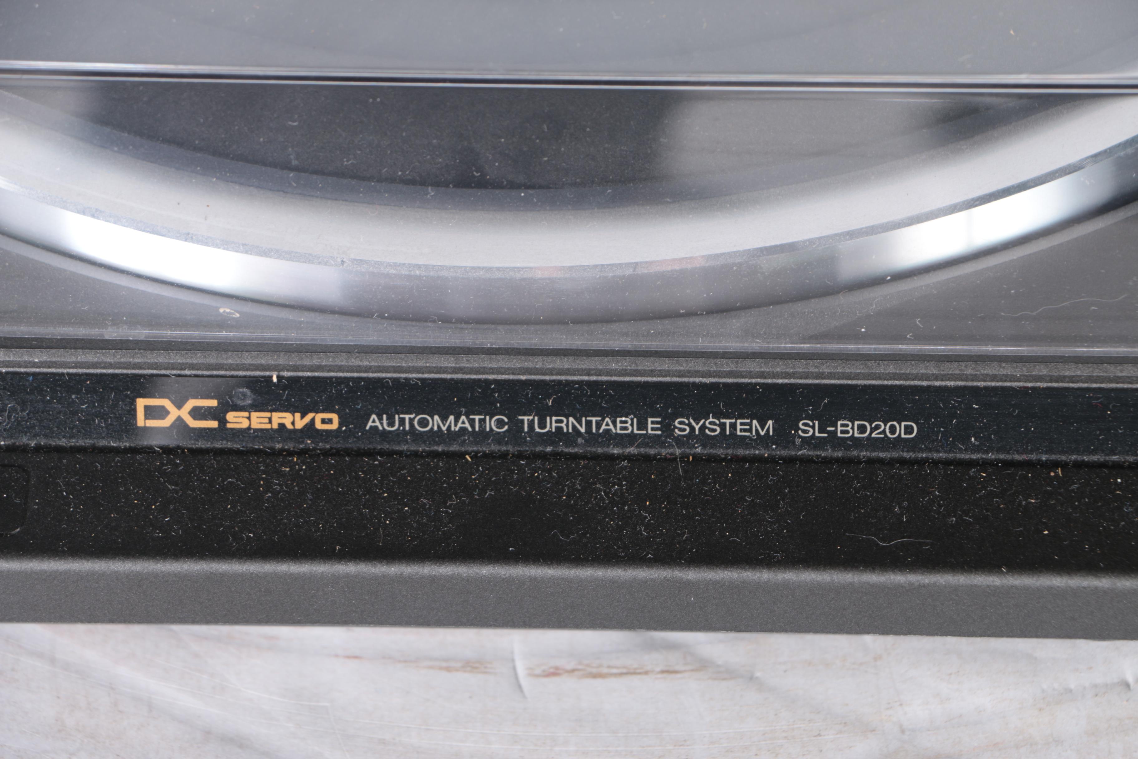 Realistic Clarinette 123 Record and Tape Player, Technics Turntable and Speakers