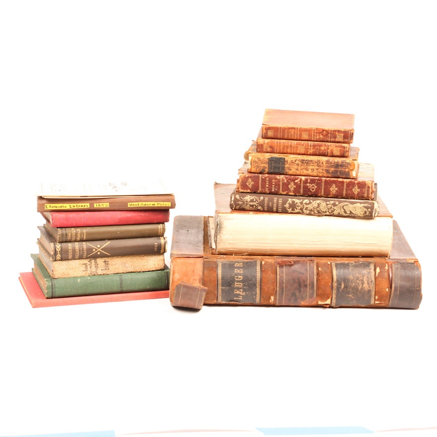 Antique and Vintage Book Assortment