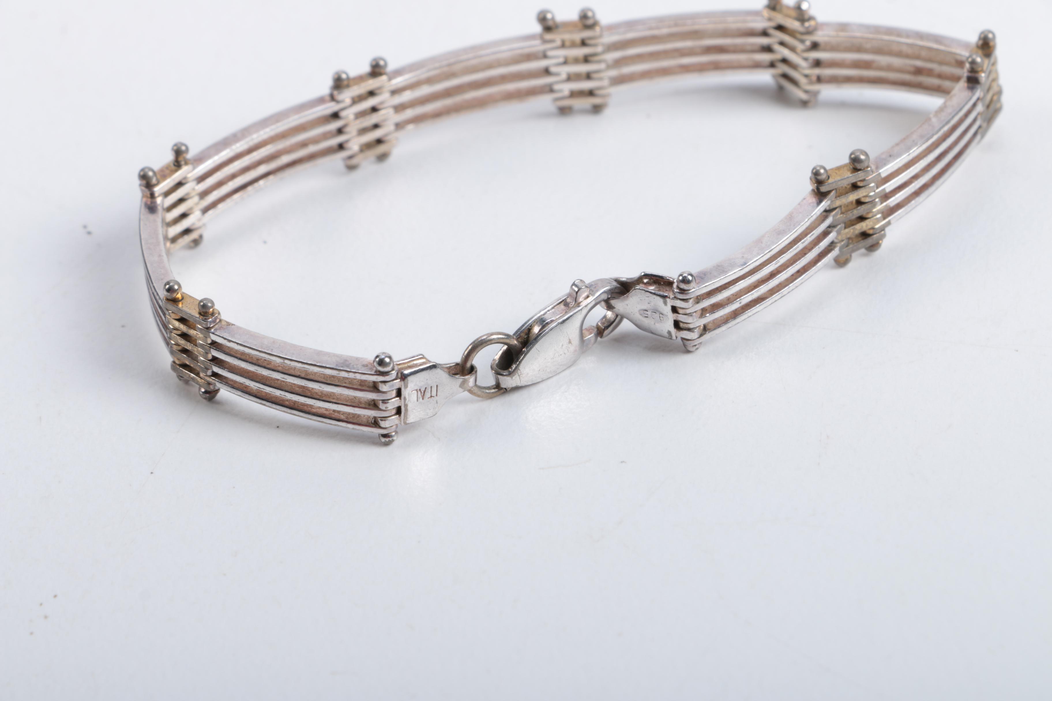 Sterling Silver and 800 Silver Jewelry Assortment