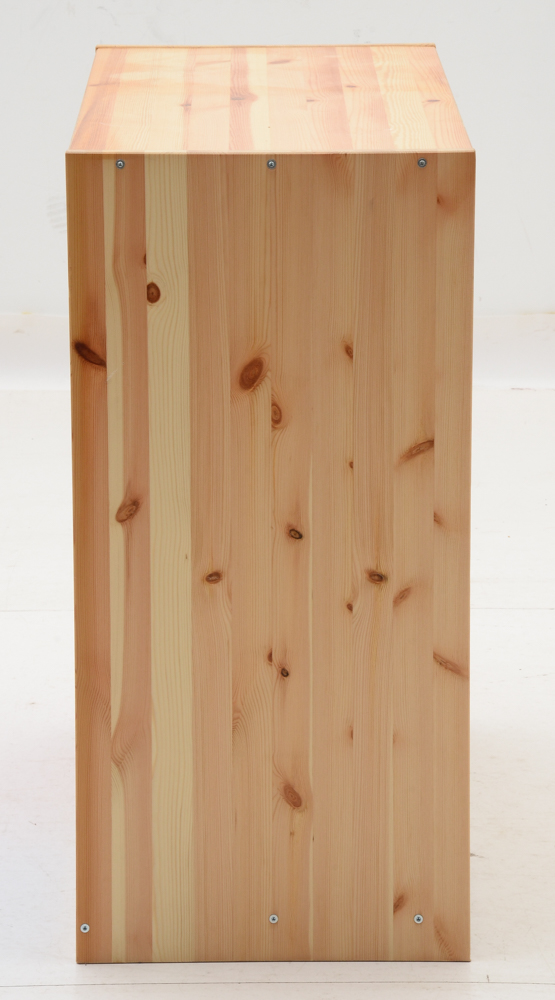 Pine Wood Color-Block Dresser