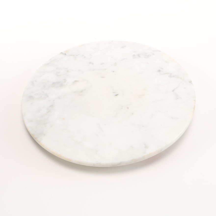 Carrara Round Marble Board