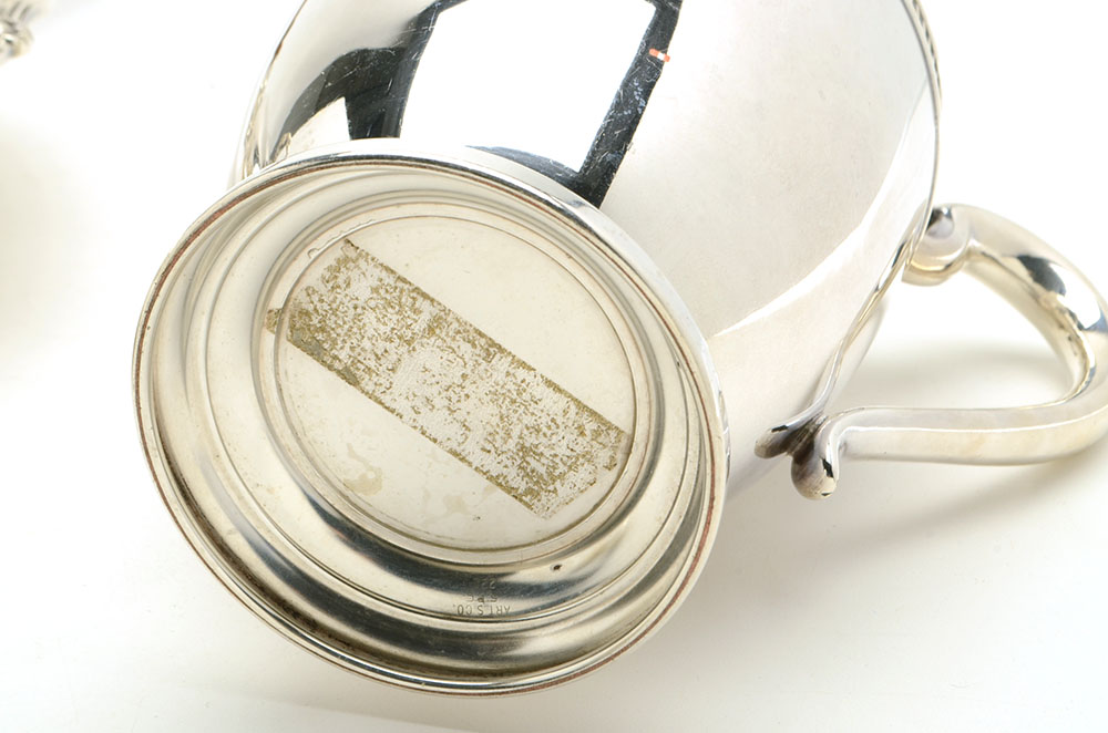 Silver-Plated Hollowware Items Including Art. S. Co.