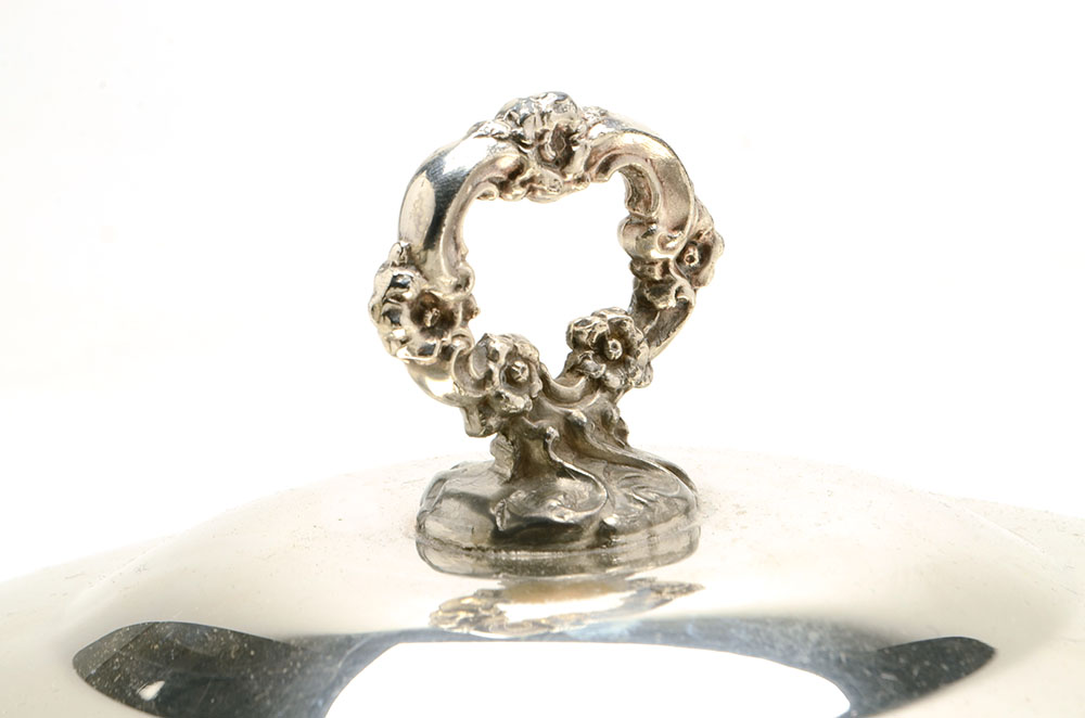 Silver-Plated Hollowware Items Including Art. S. Co.