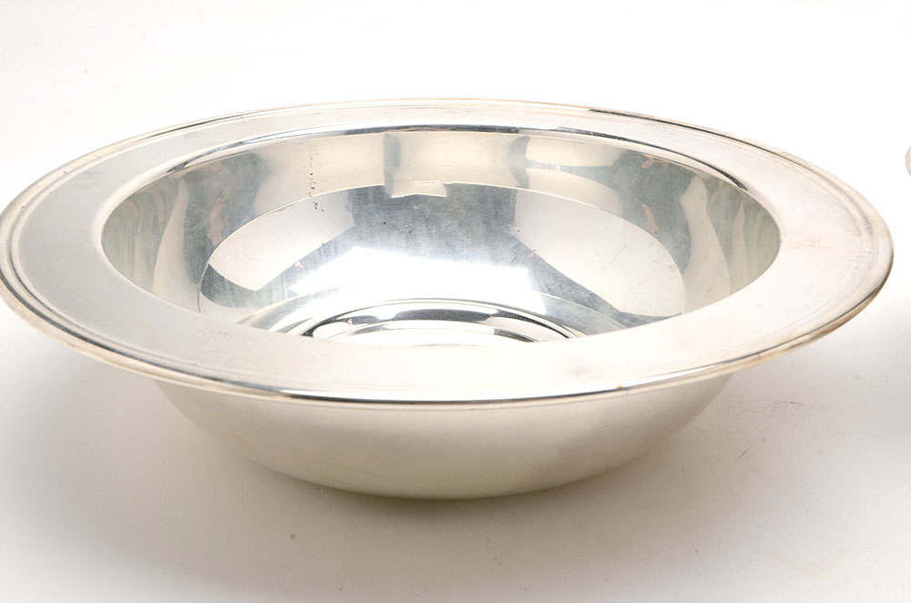 Silver-Plated Including a Pitcher, Bowls and More