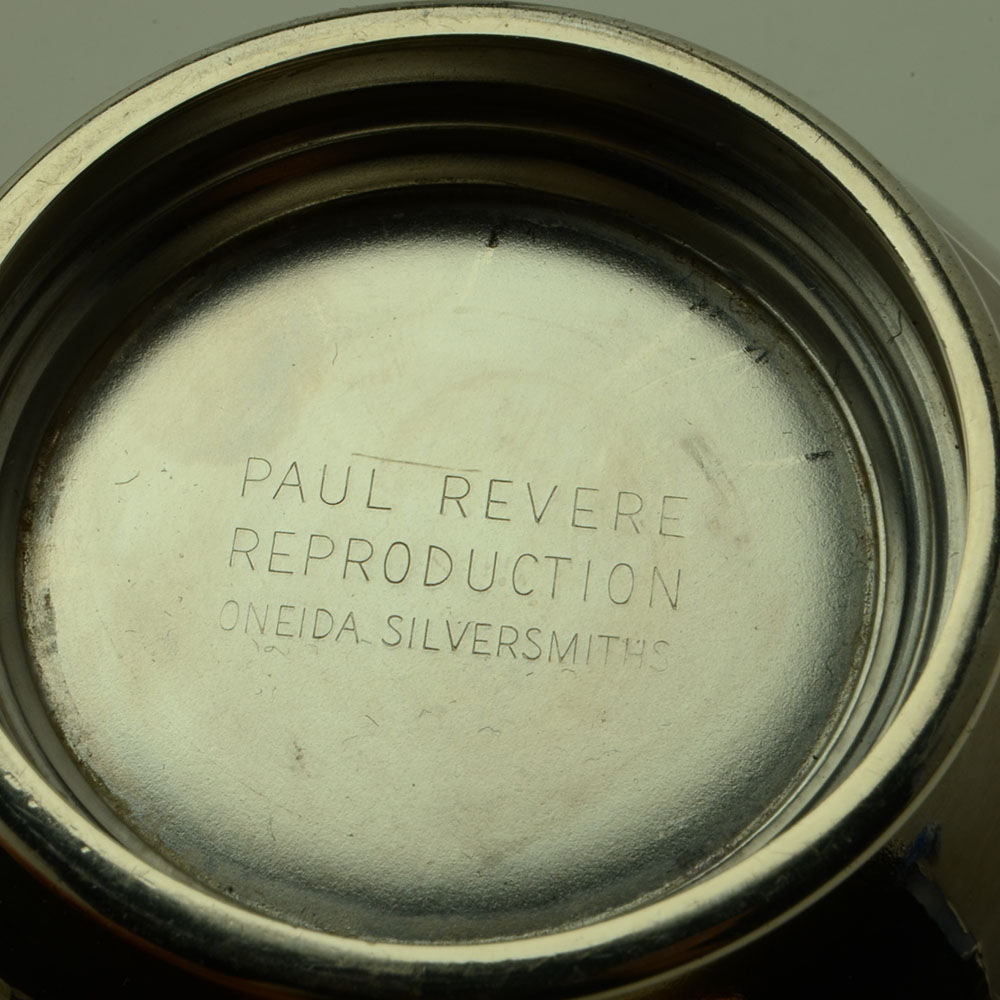 Four Graduated Paul Revere Silver-Plated Bowls