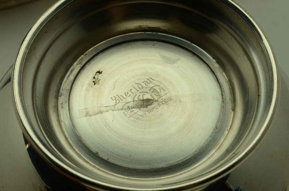 Four Graduated Paul Revere Silver-Plated Bowls