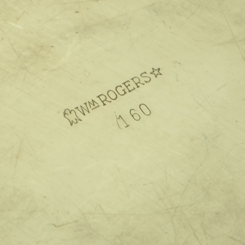 Two Silver-Plated Serving Trays and Bowl