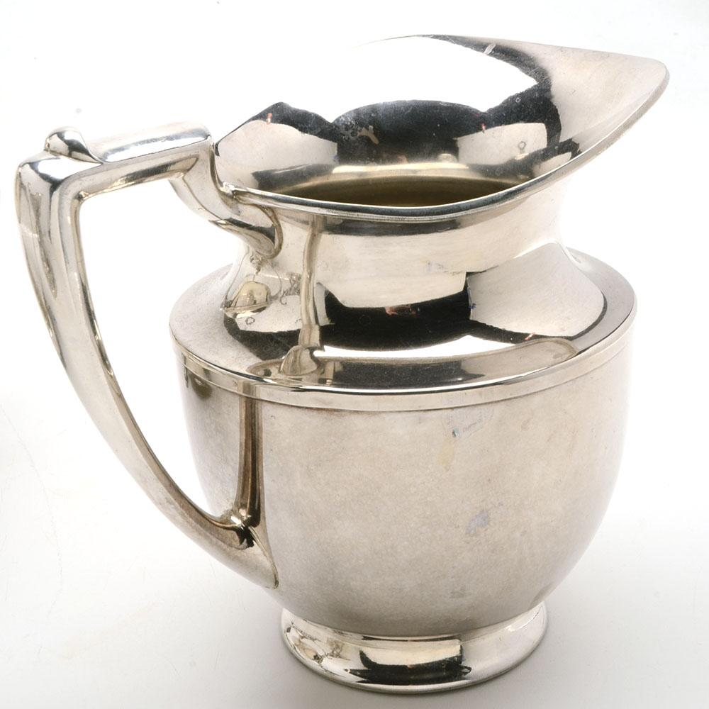 Three Silver Plated Hollowware Serving Items