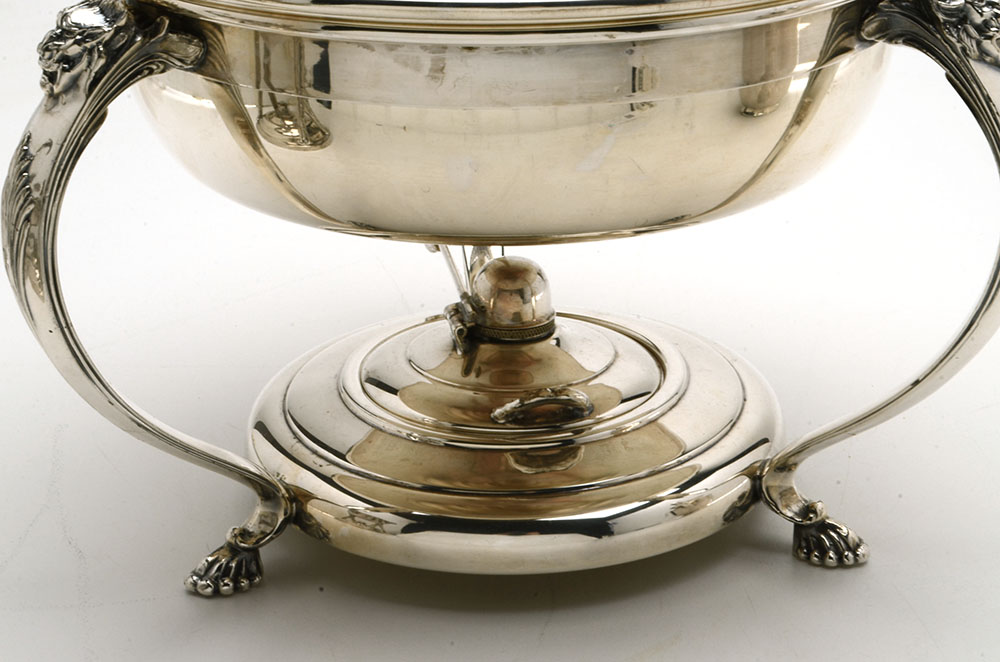 Three Silver Plated Hollowware Serving Items