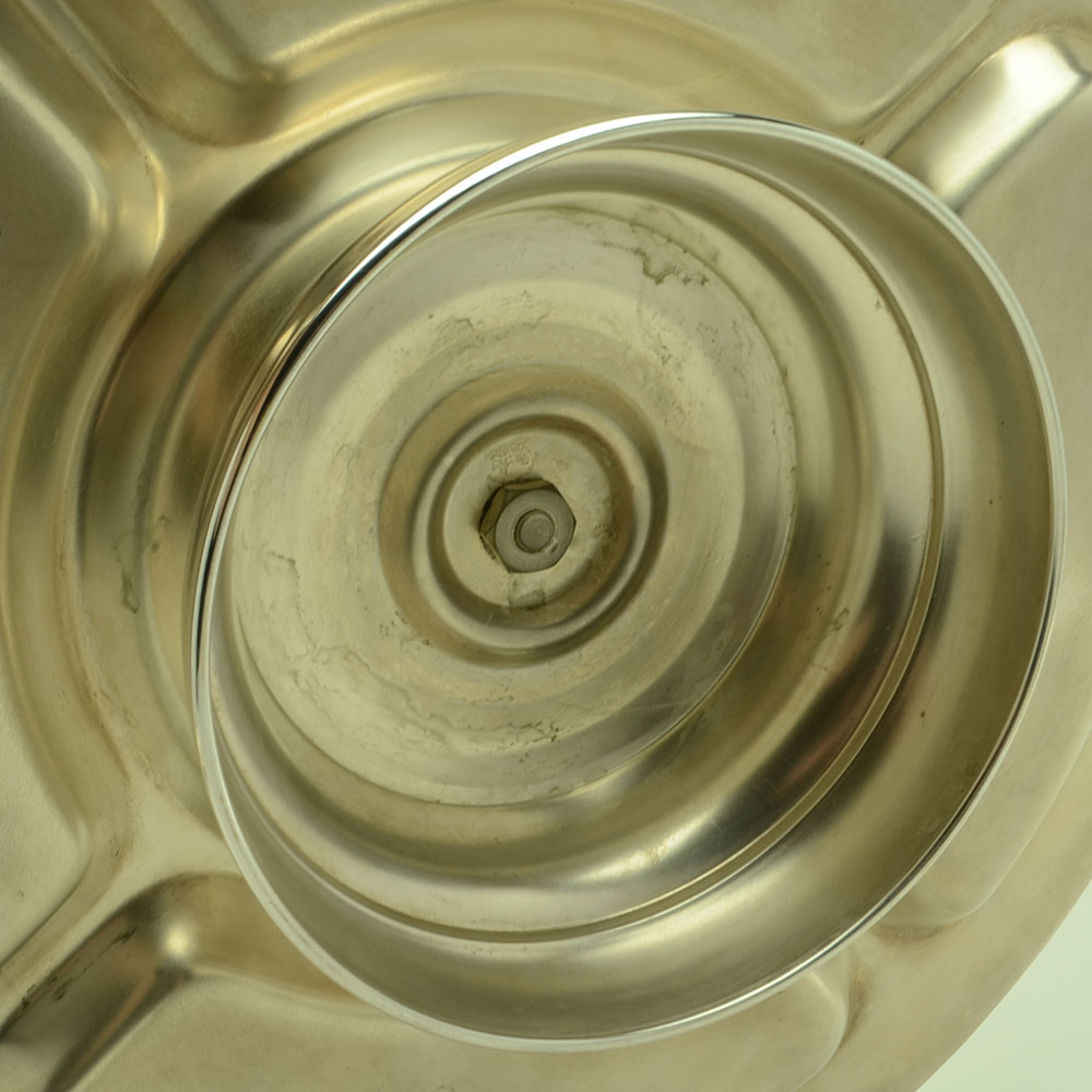 Silver-Plated Lazy Susan with Cover