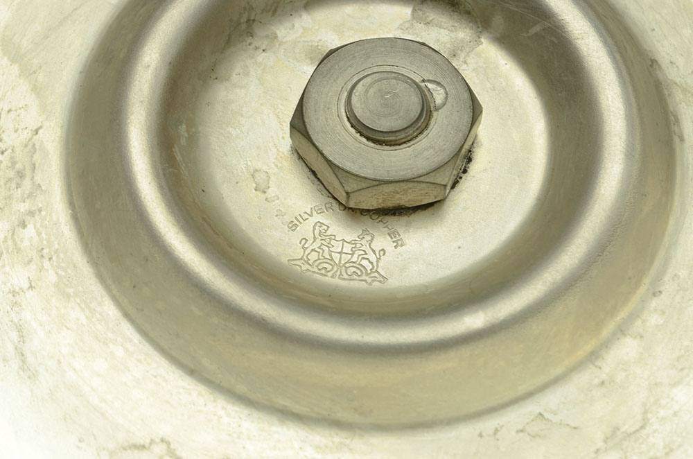 Silver-Plated Lazy Susan with Cover